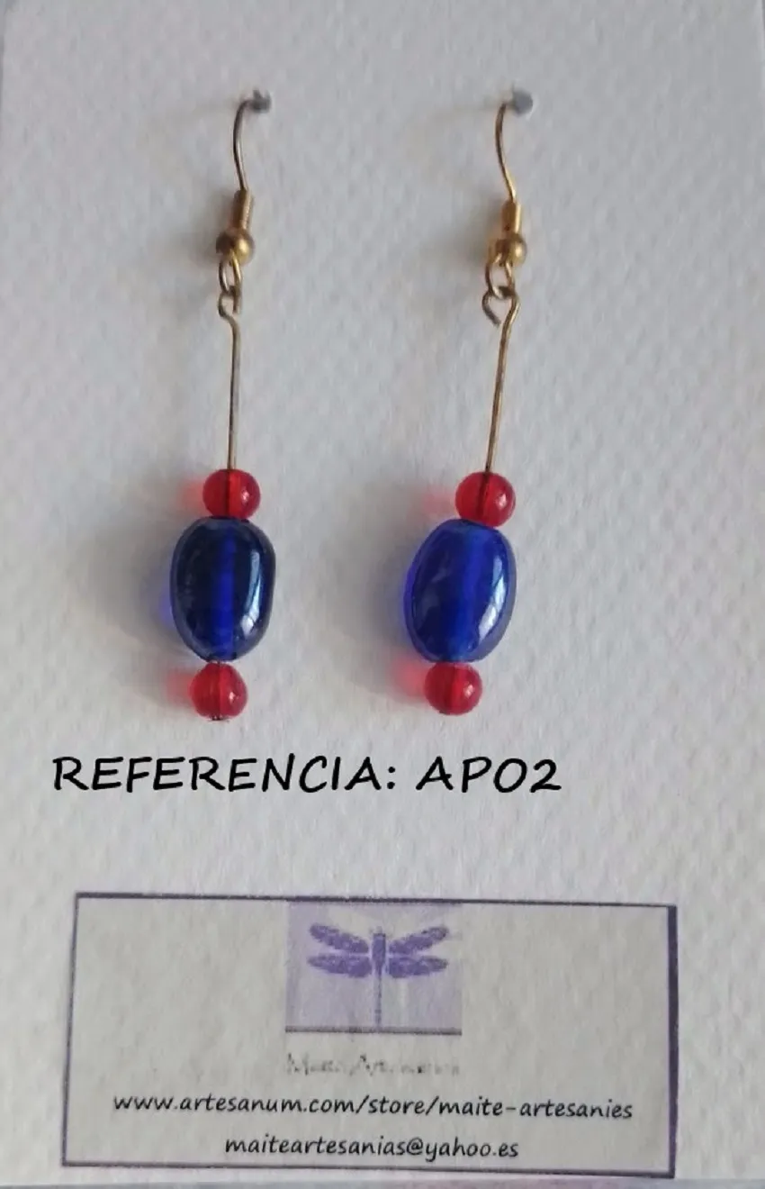 Arracades vidre referencia APO2