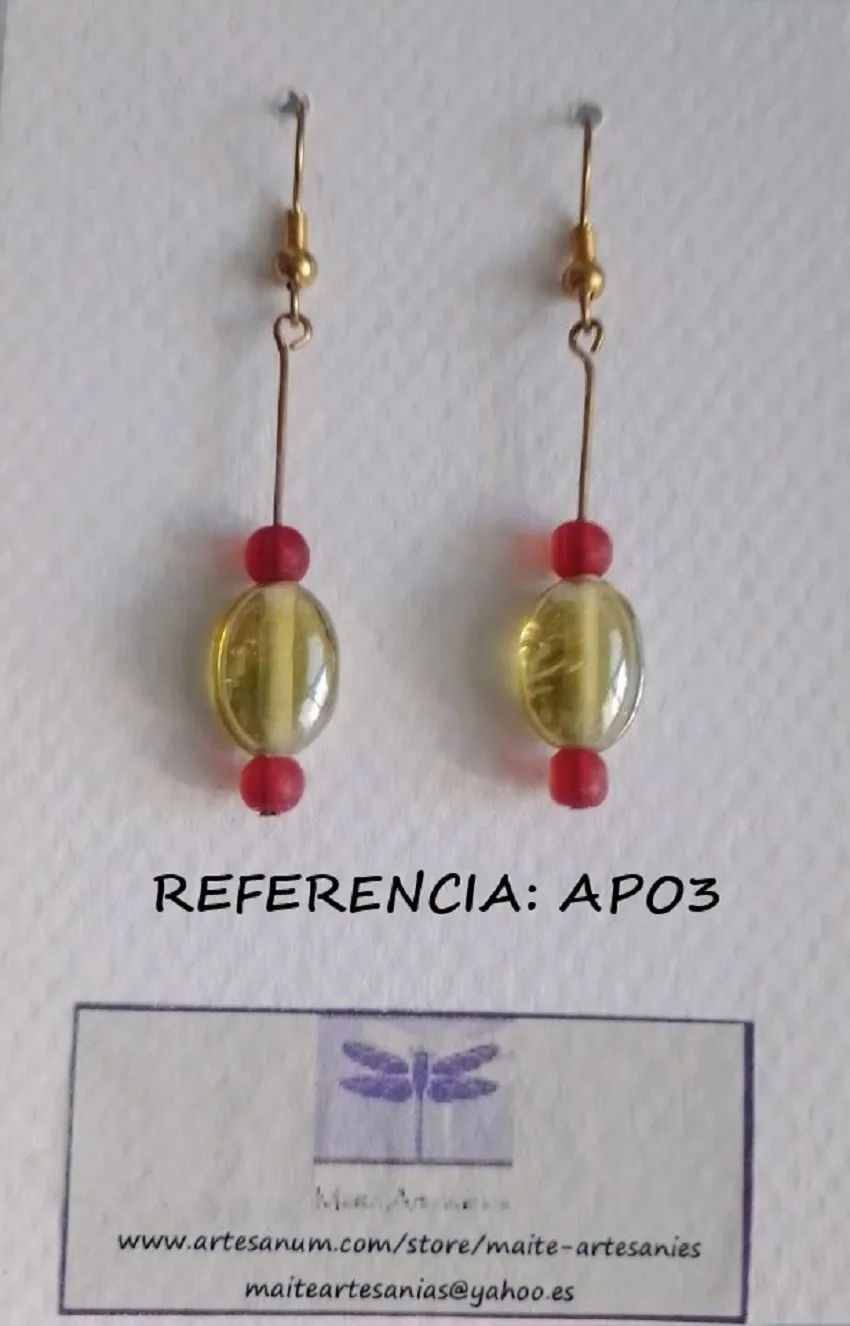 Arracades vidre referencia APO3
