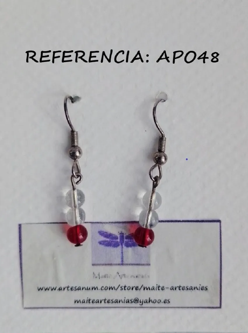 Arracades vidre referencia APO48