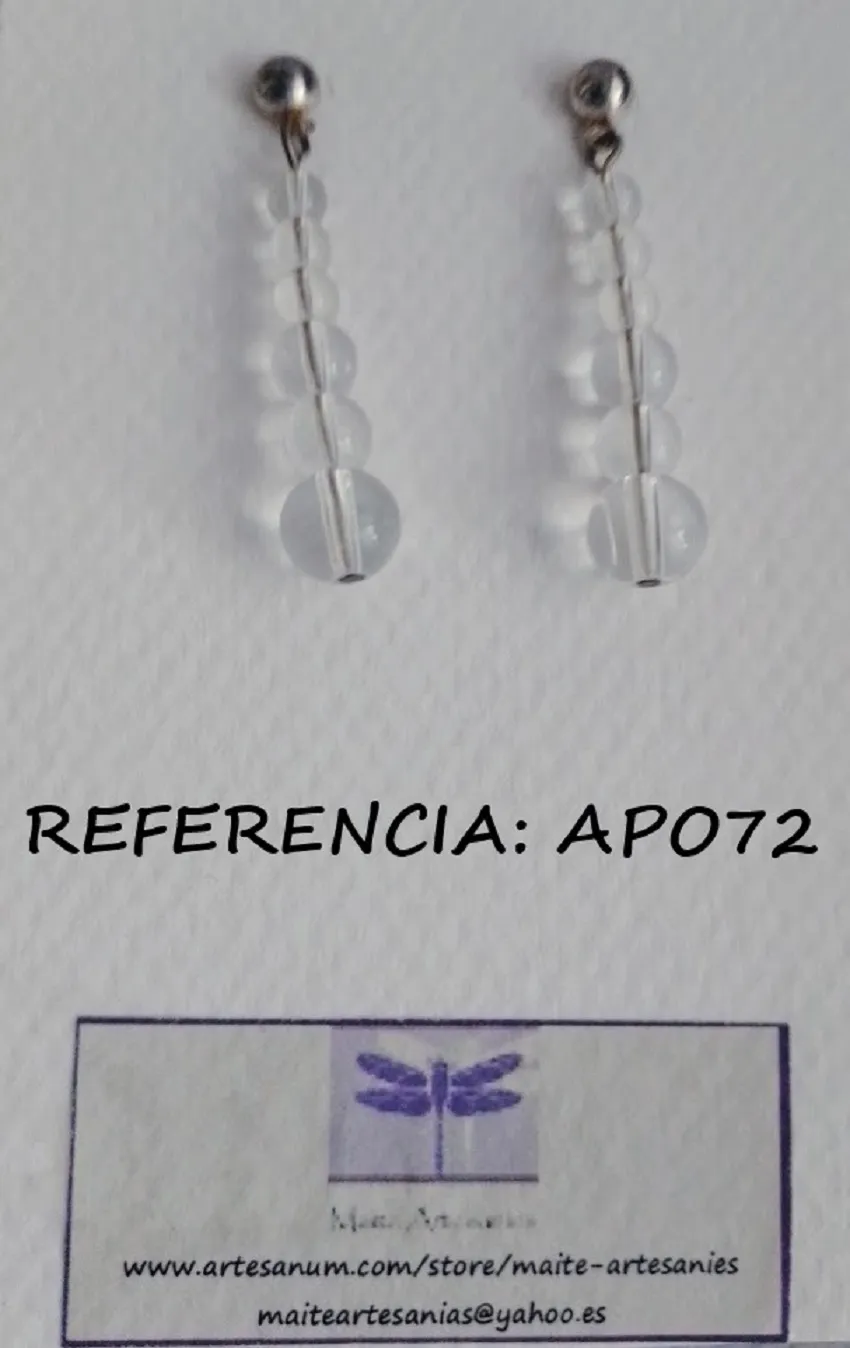 Arracades vidre referencia APO72