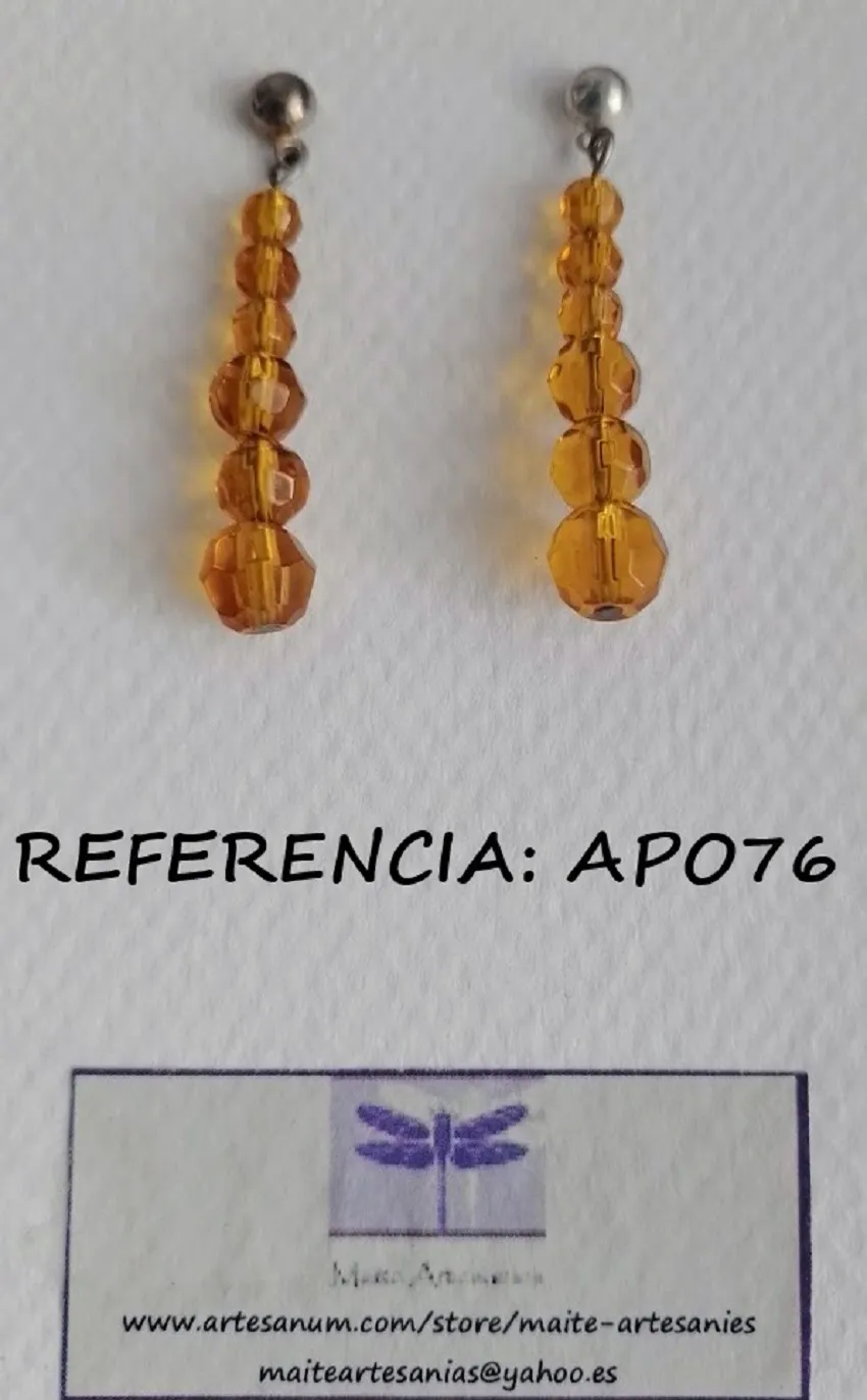 Arracades vidre referencia apo76