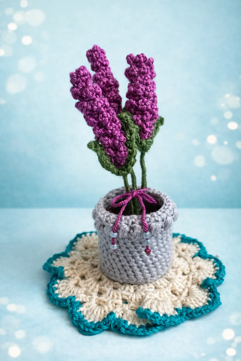 Minimacetas a crochet – Decoración con alma handmade - Imagen 4