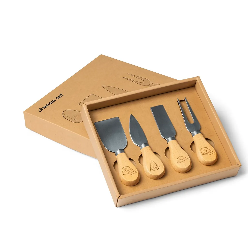 Set de cuchillos para queso personalizados - Imagen 2