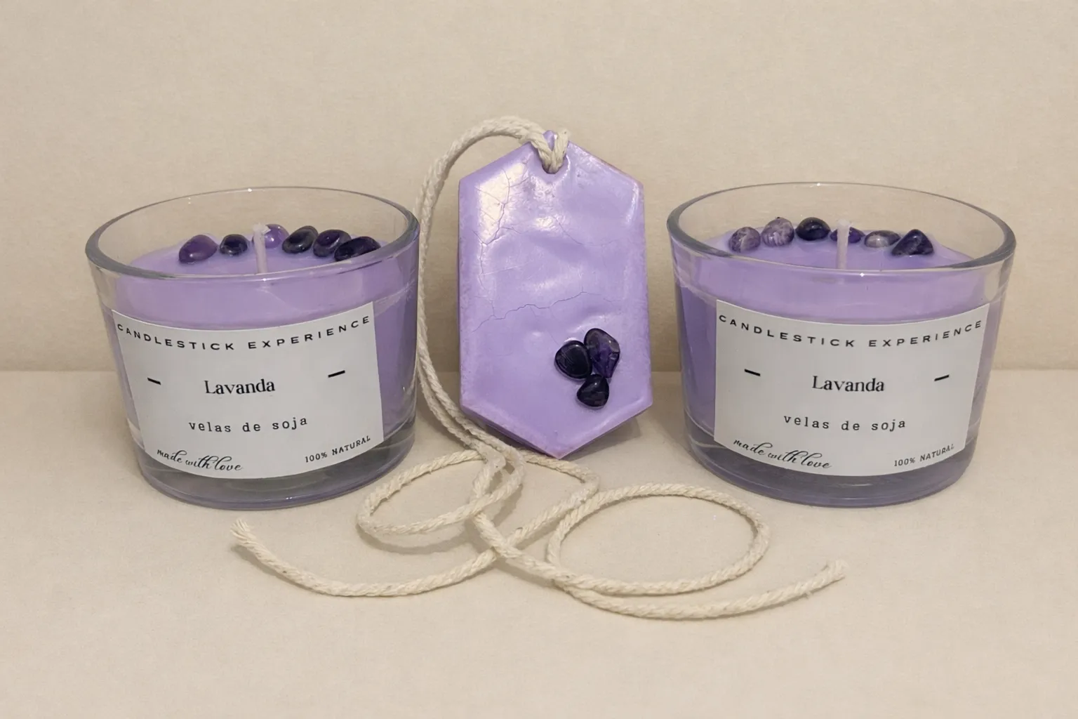 Vela lavanda