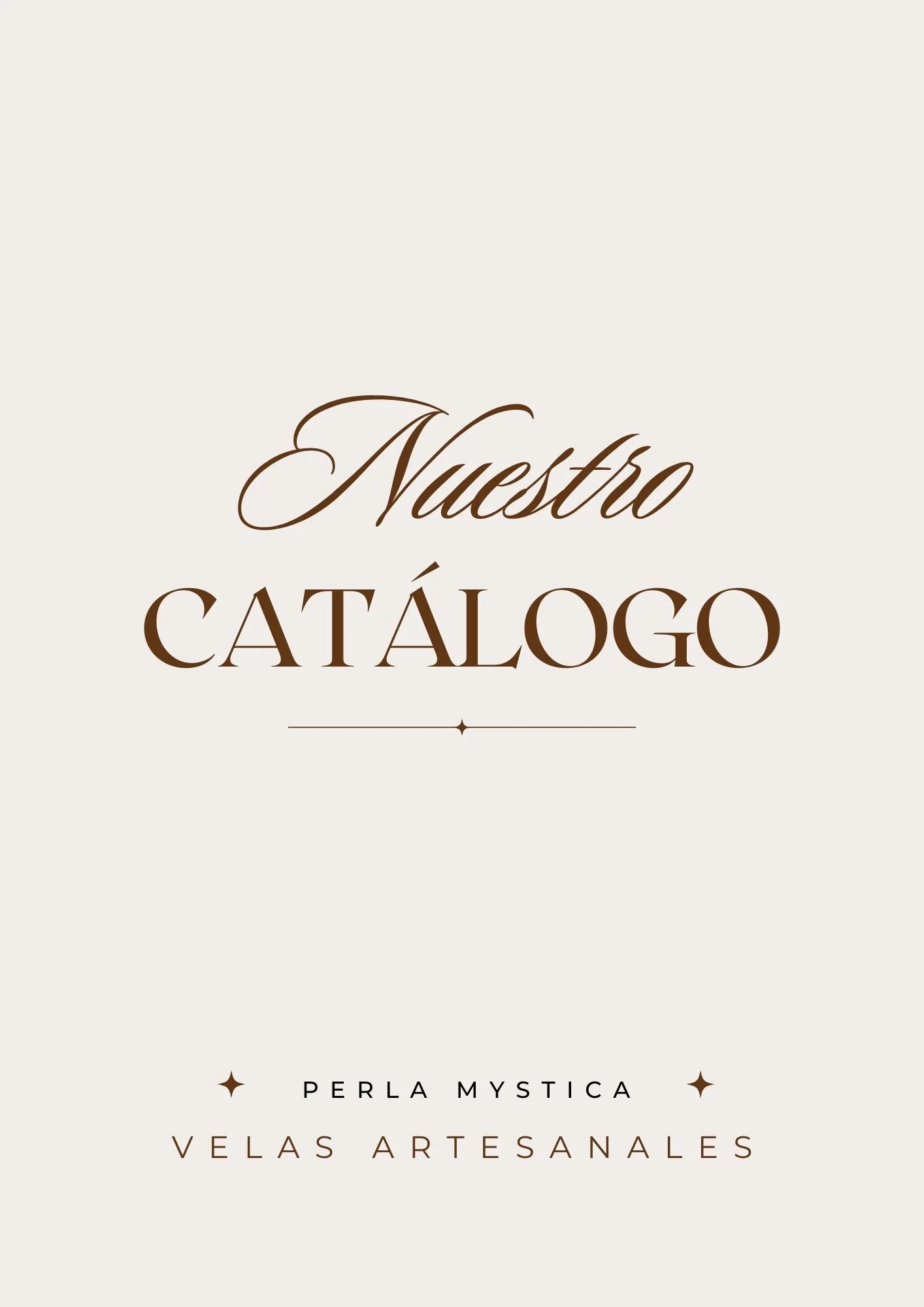 Velas artesanales
