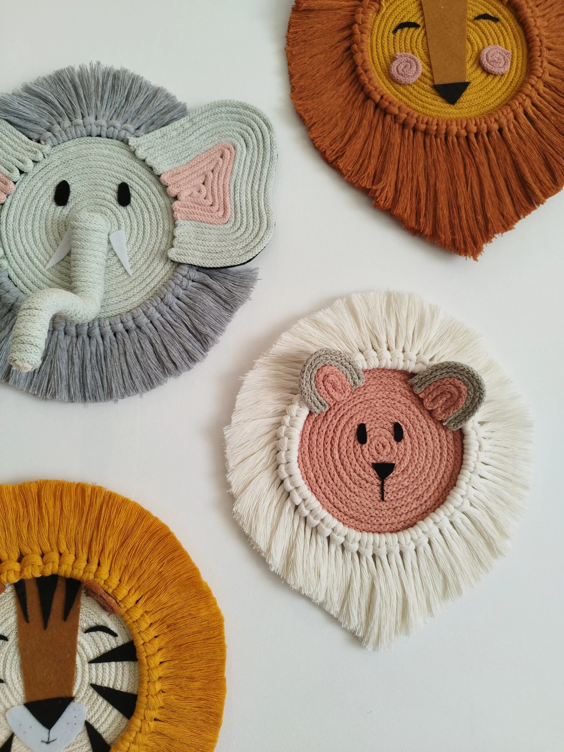 Elefante de macramé - Imagen 2