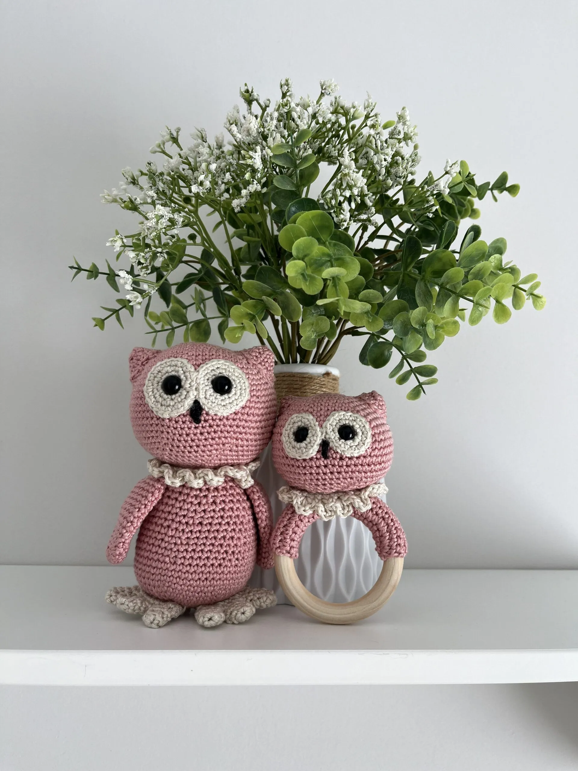 Pack búho crochet
