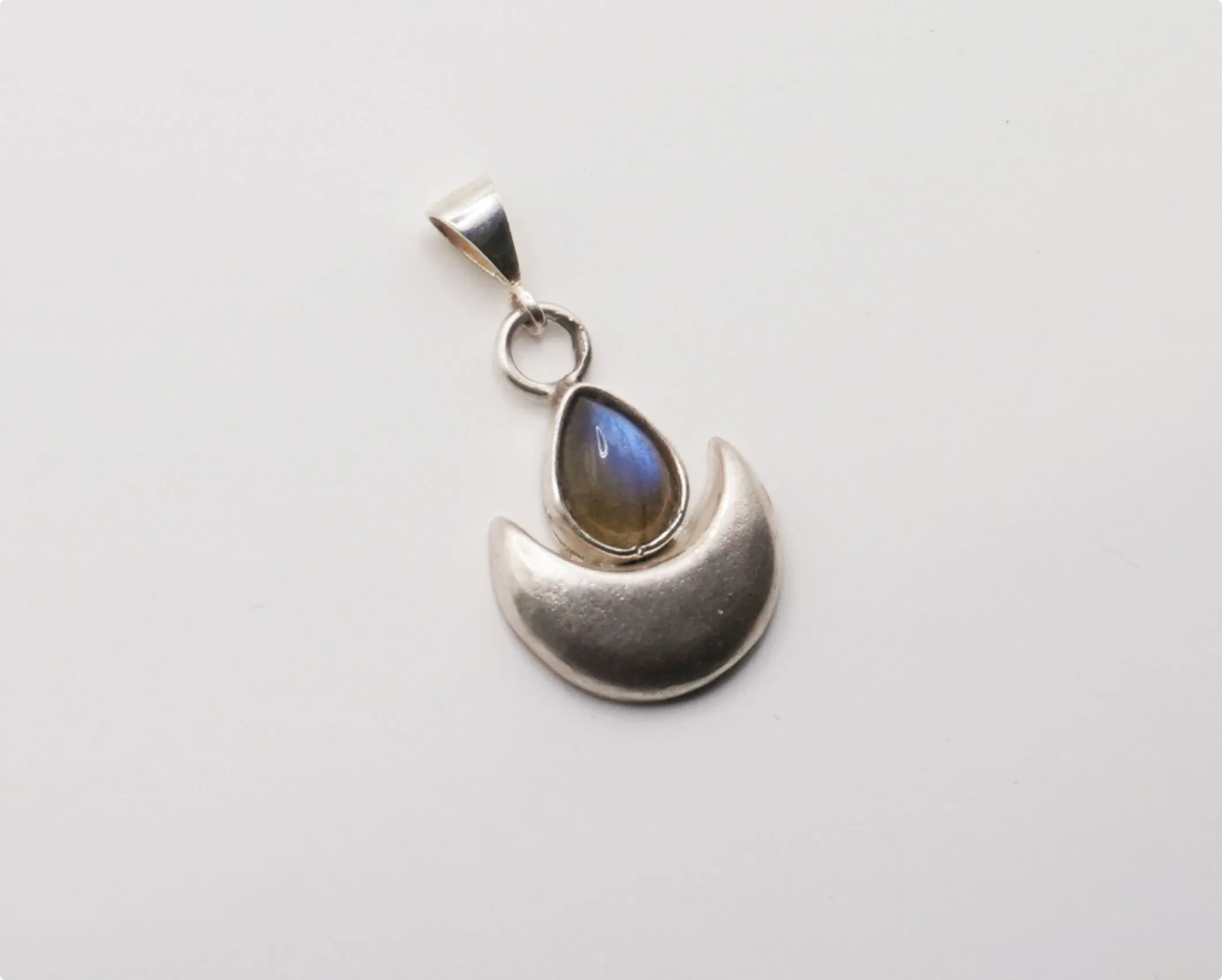 Colgantes piedras naturales con luna - Imagen 4