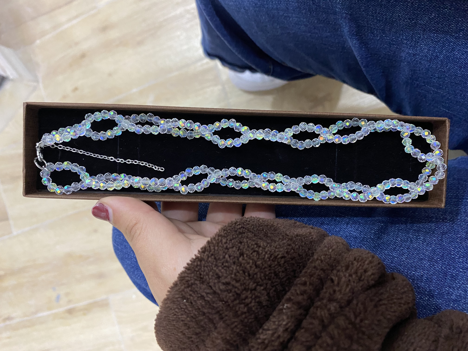 Collar de cristales 