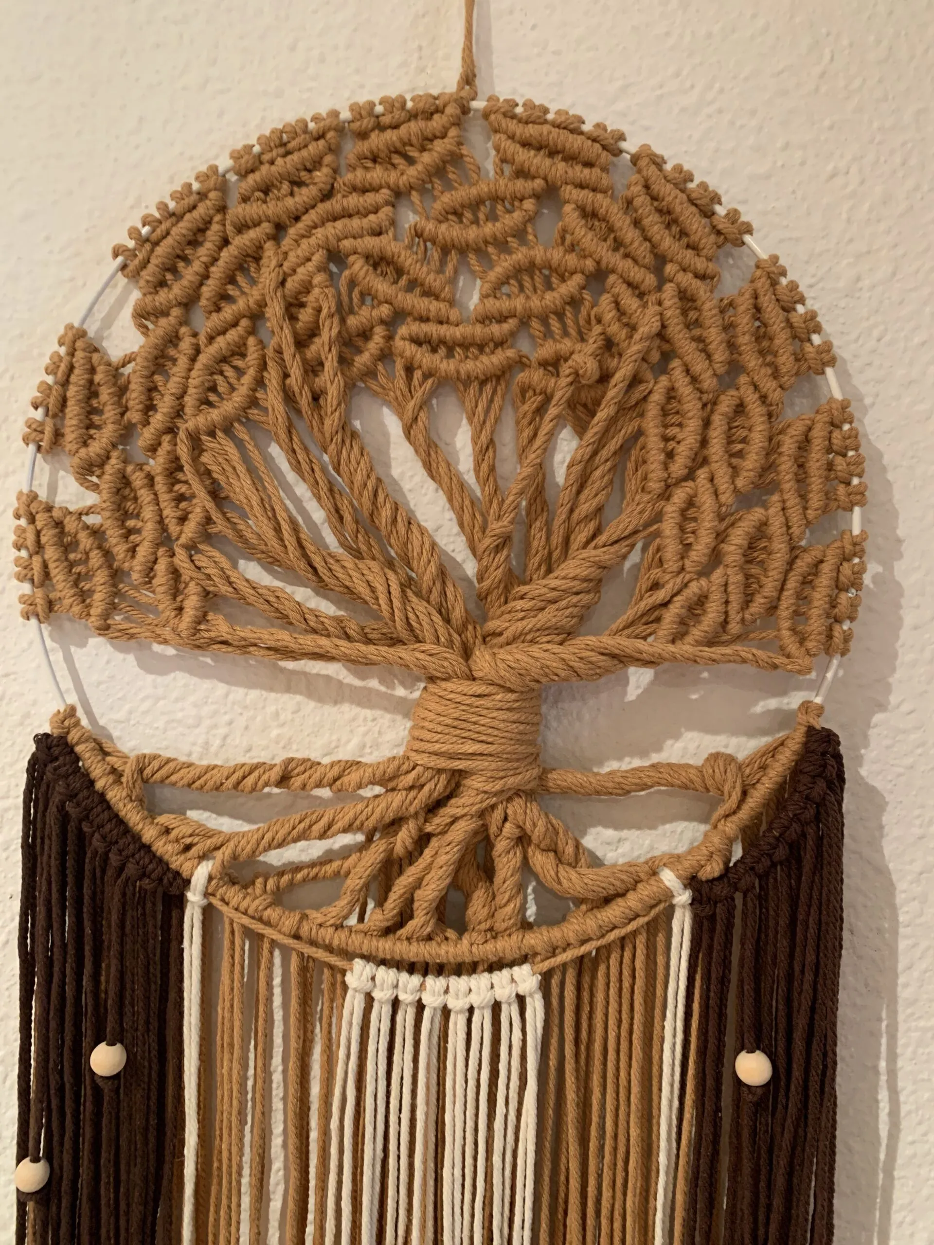 Árbol de la vida en macramé - Imagen 2