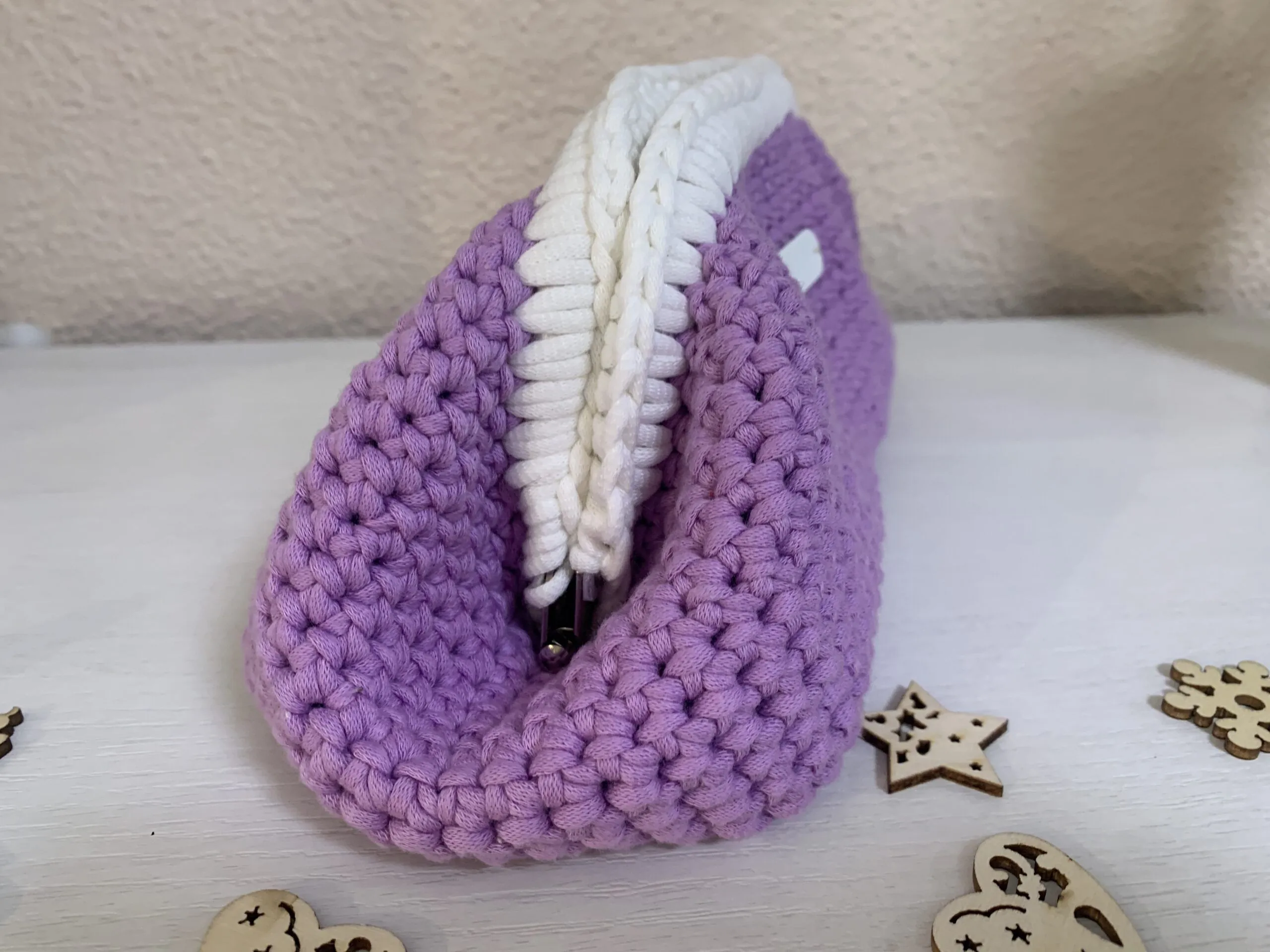 Neceser / cosmetiquera a crochet - Imagen 5