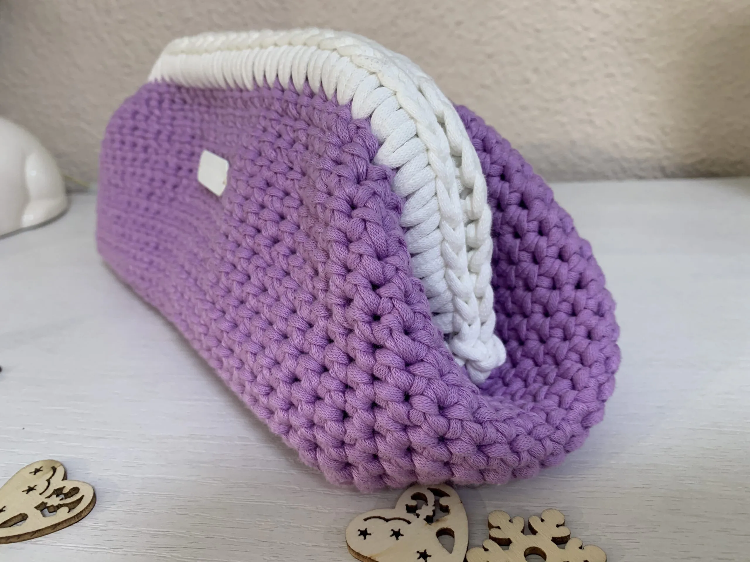 Neceser / cosmetiquera a crochet - Imagen 2