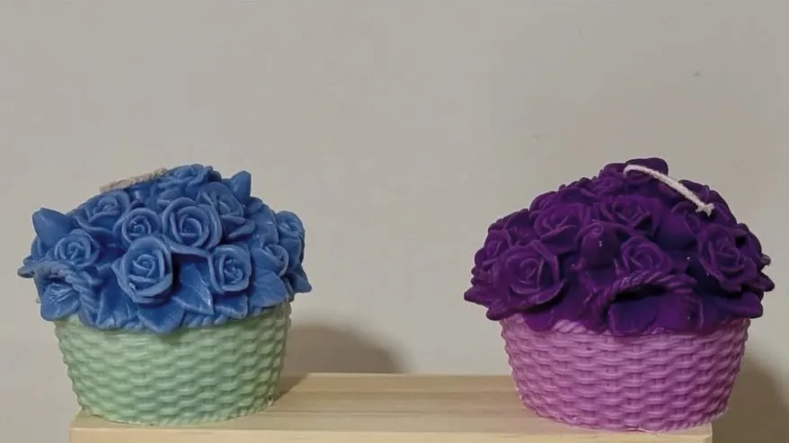 Vela Cesto floral - Imagen 2