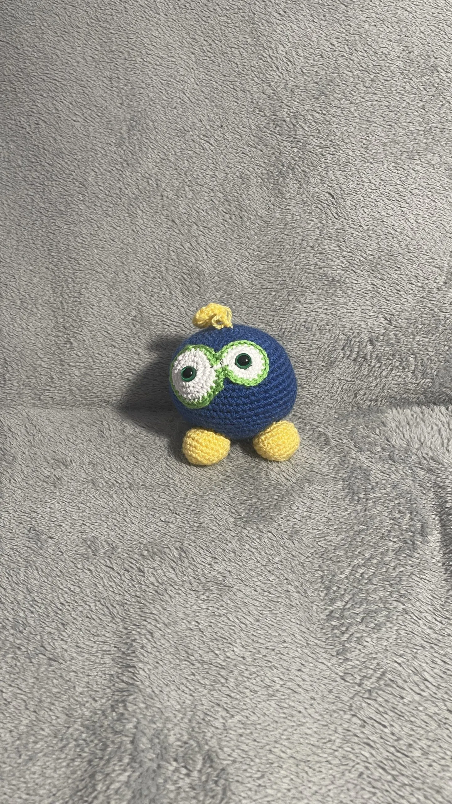 Peluche a crochet hecho a mano