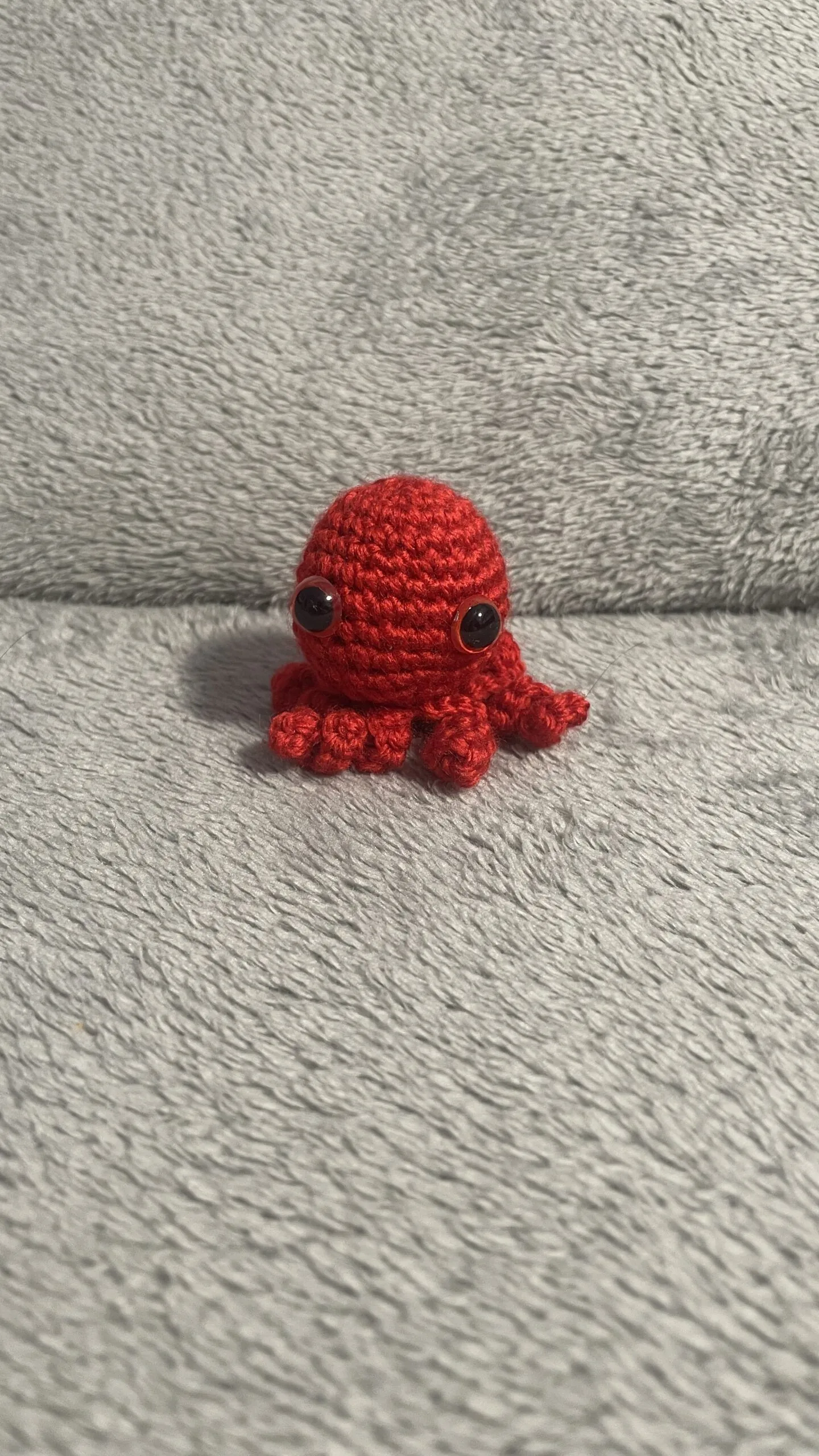 Pulpito a crochet hecho a mano