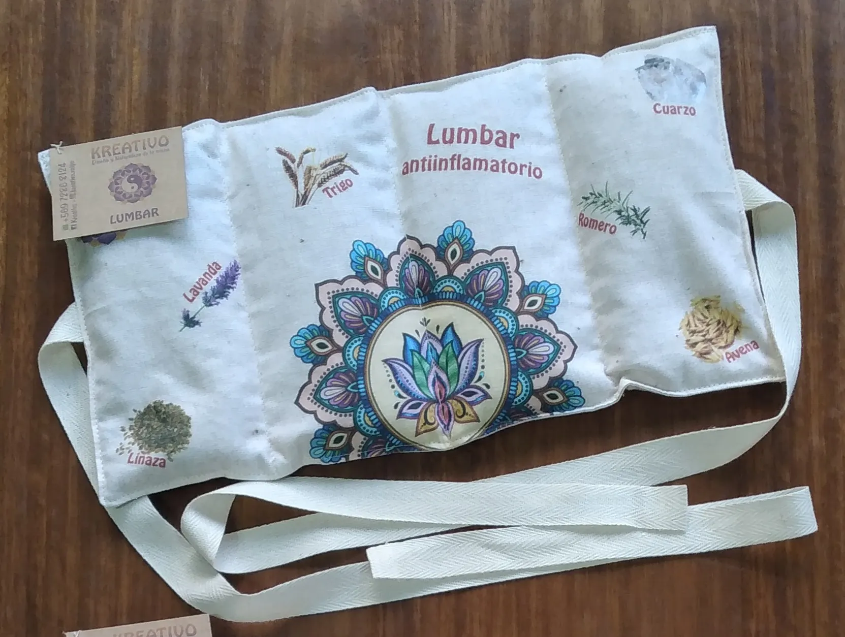 Cojín Lumbar hecho a mano