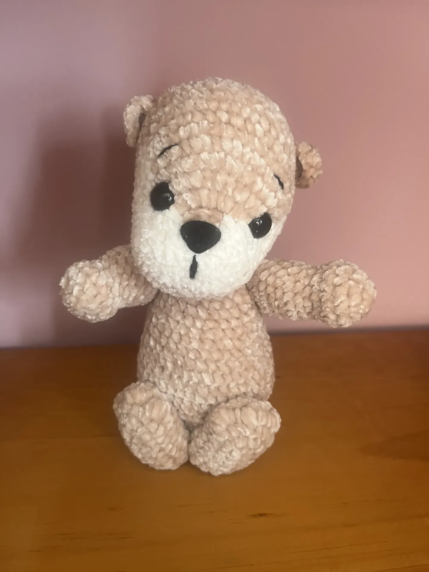 Nutria peluche, amigurumi 