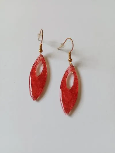Pendientes "Hojas de Pasión" - Imagen 2