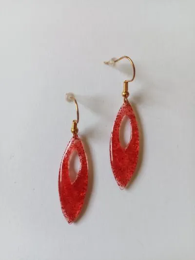 Pendientes "Hojas de Pasión" - Imagen 3