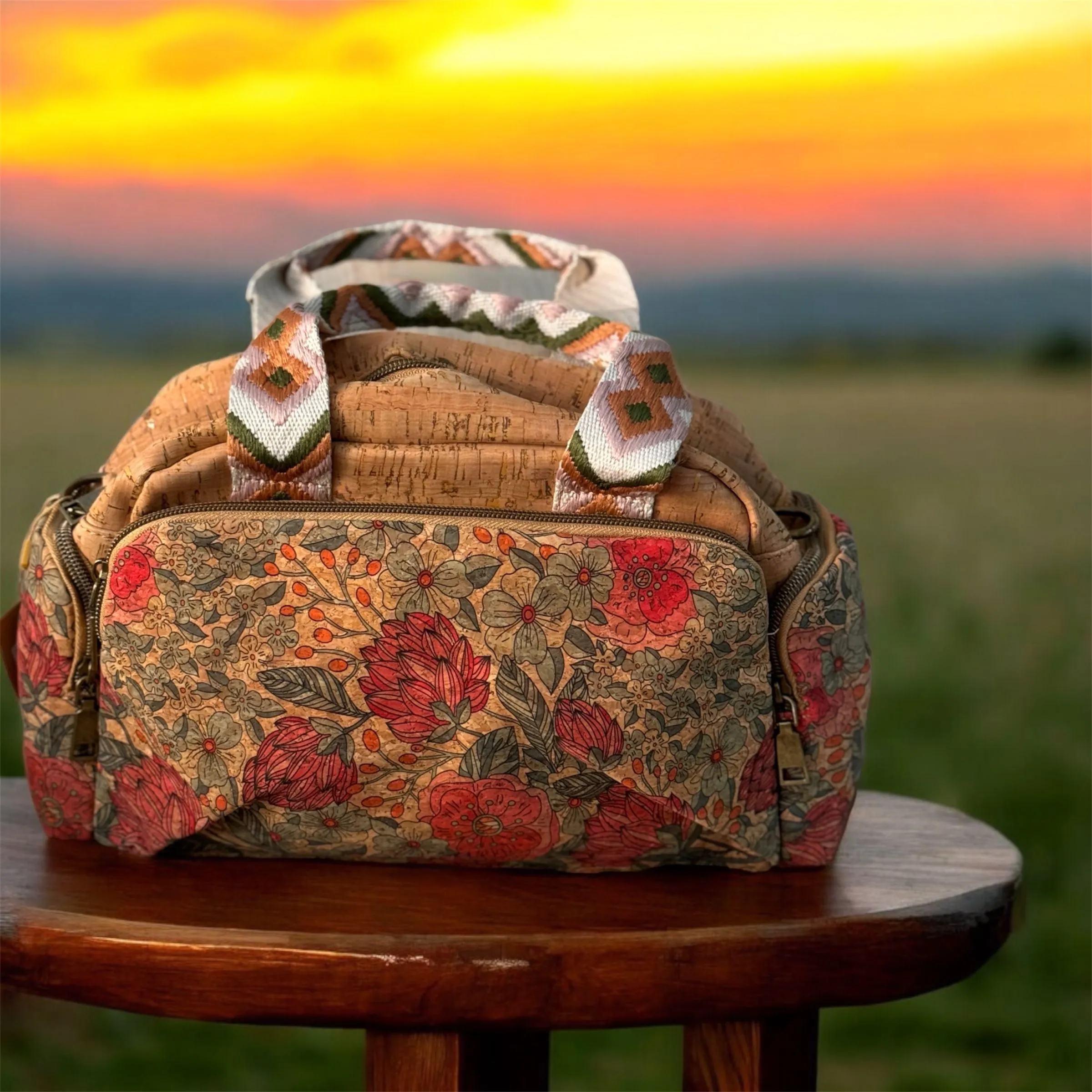 Bolso estilo petate