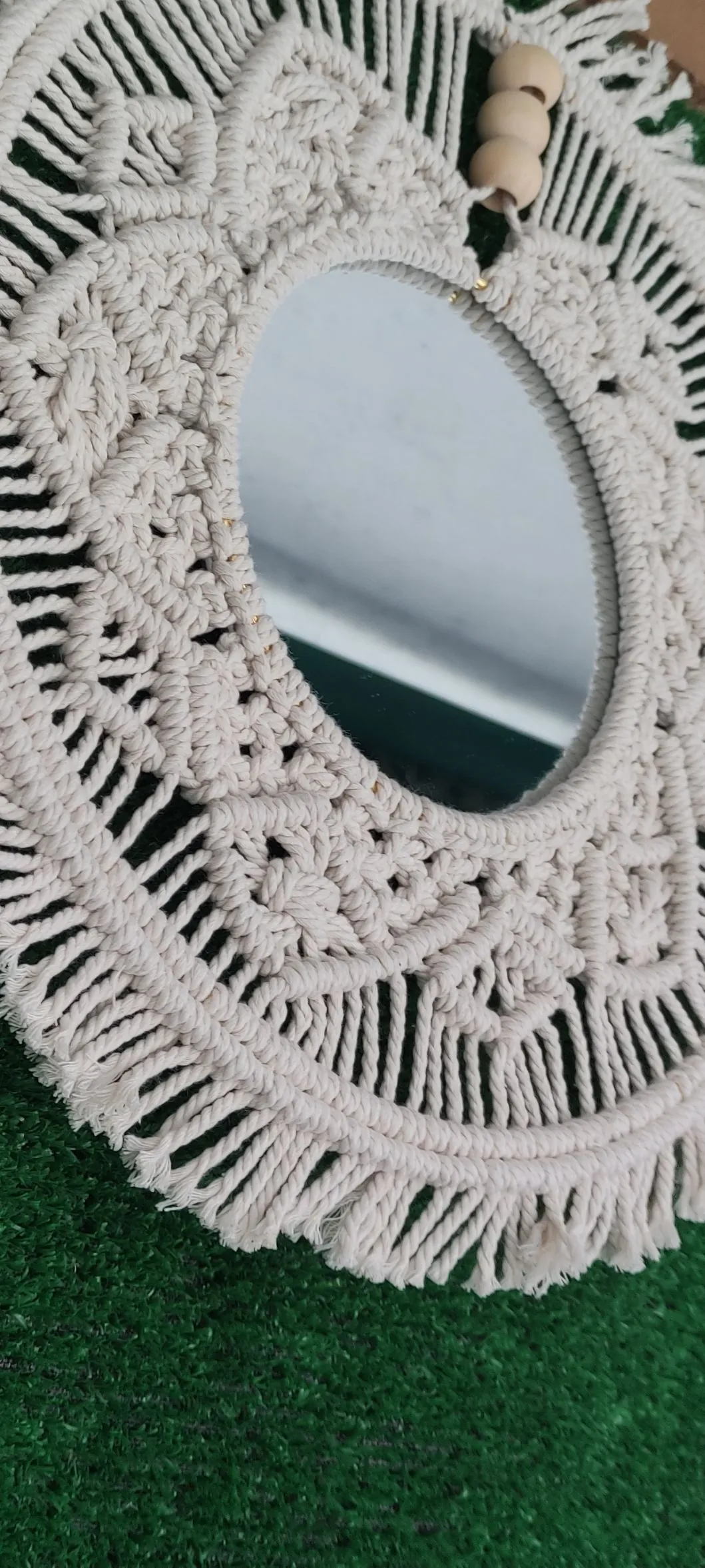 Espejo macramé - Imagen 2