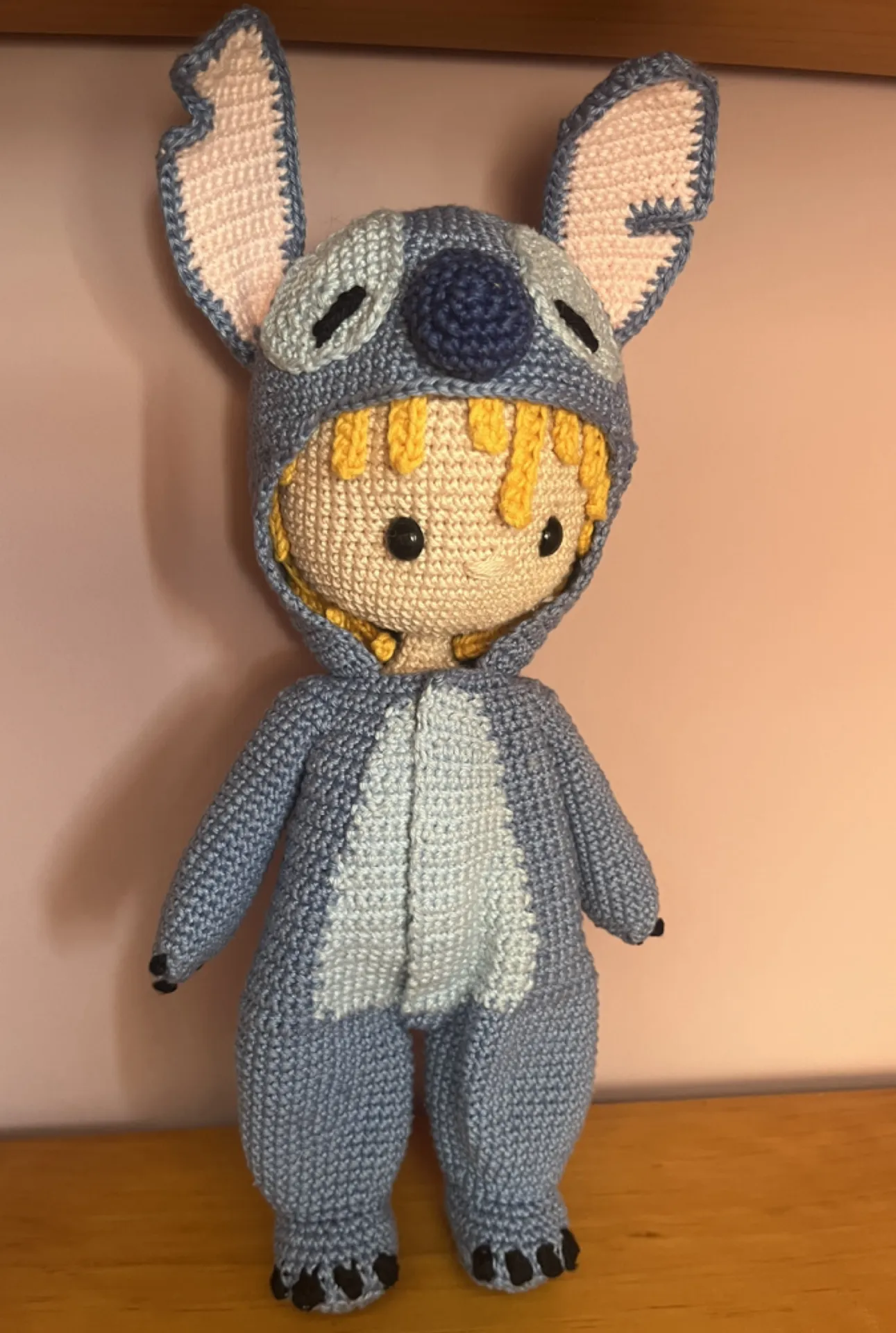 Stich, ganchillo, Amigurumi 