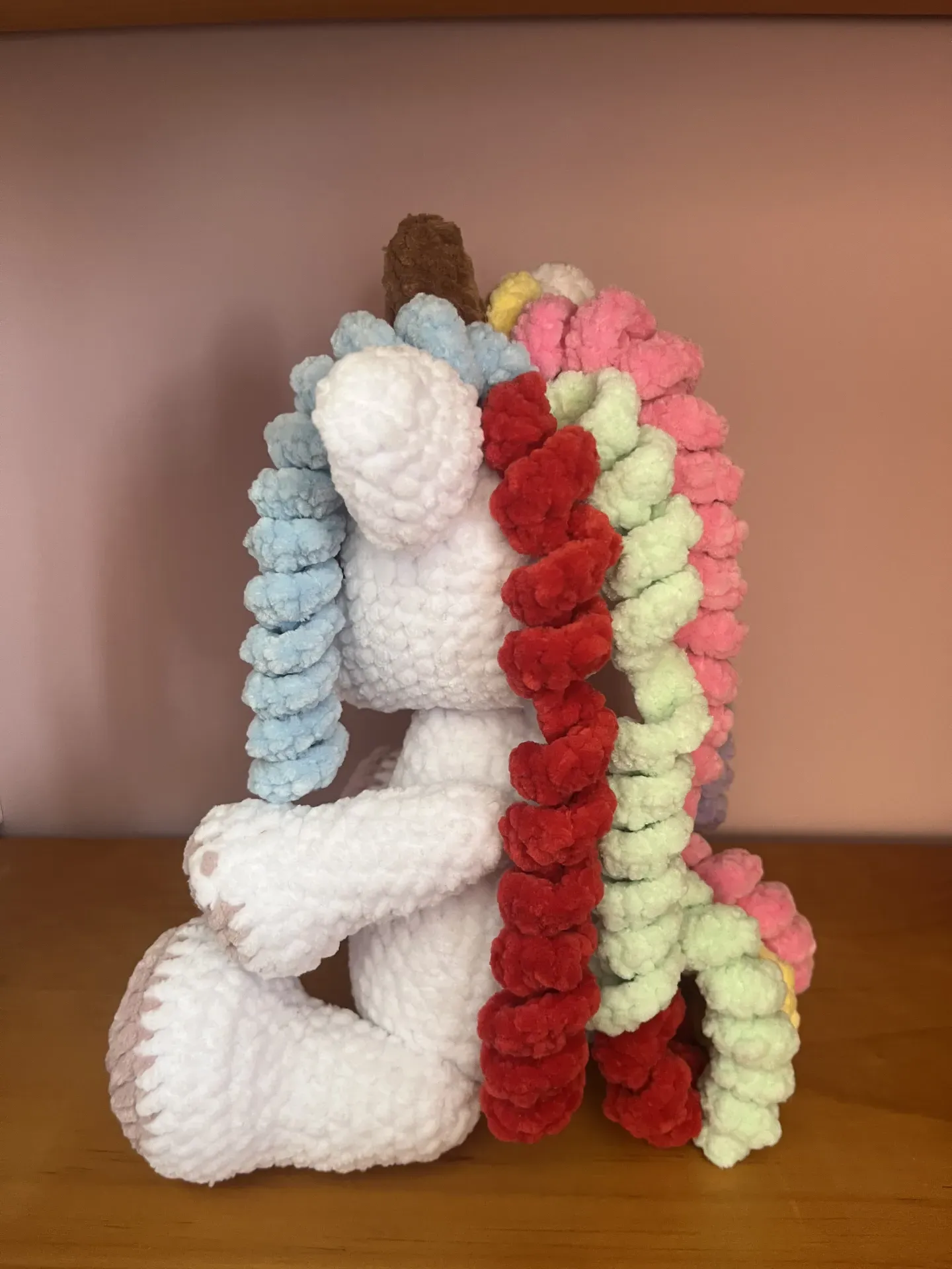 Unicornio ganchillo, amigurumi  - Imagen 2