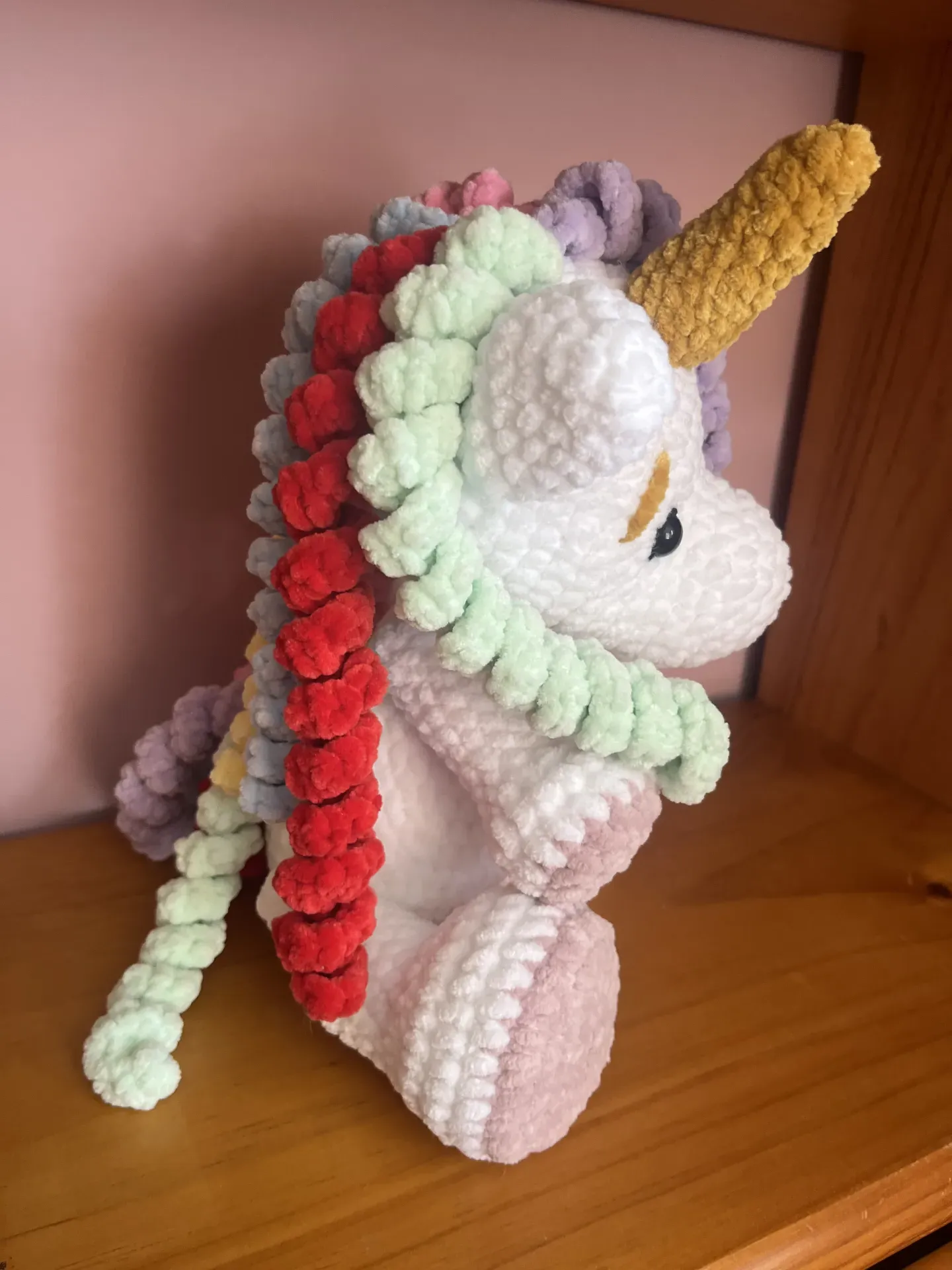 Unicornio ganchillo, amigurumi  - Imagen 3