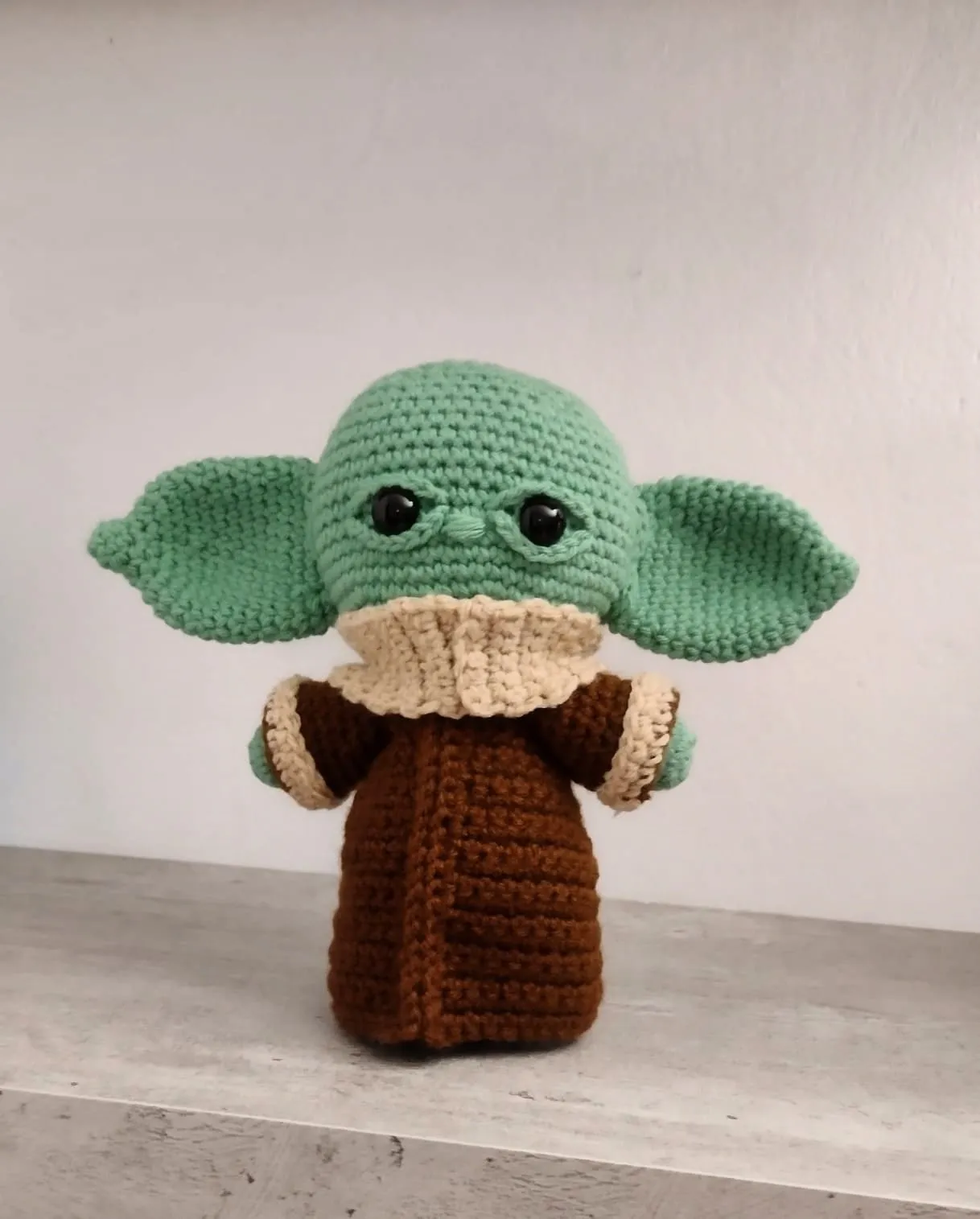 Amigurumi Yoda o baby Yoda