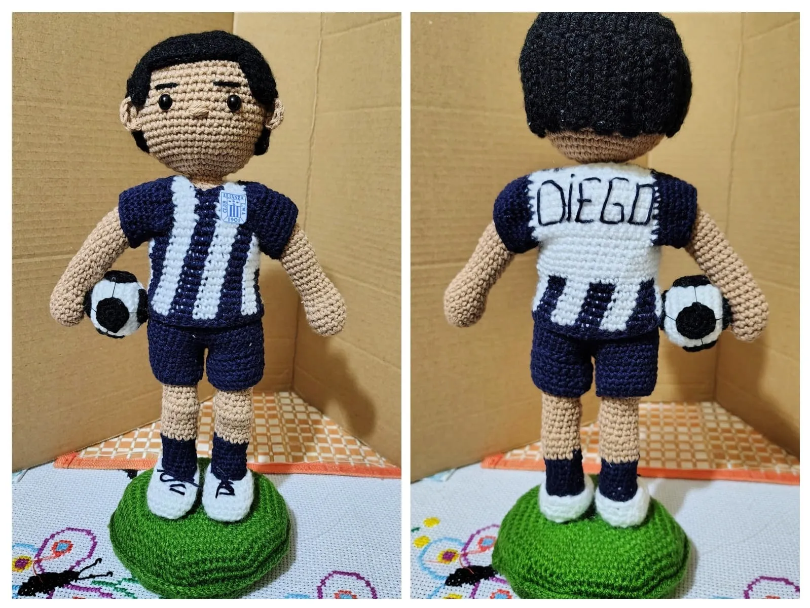 Amigurumis jugadores de equipos peruanos de fútbol - Imagen 3