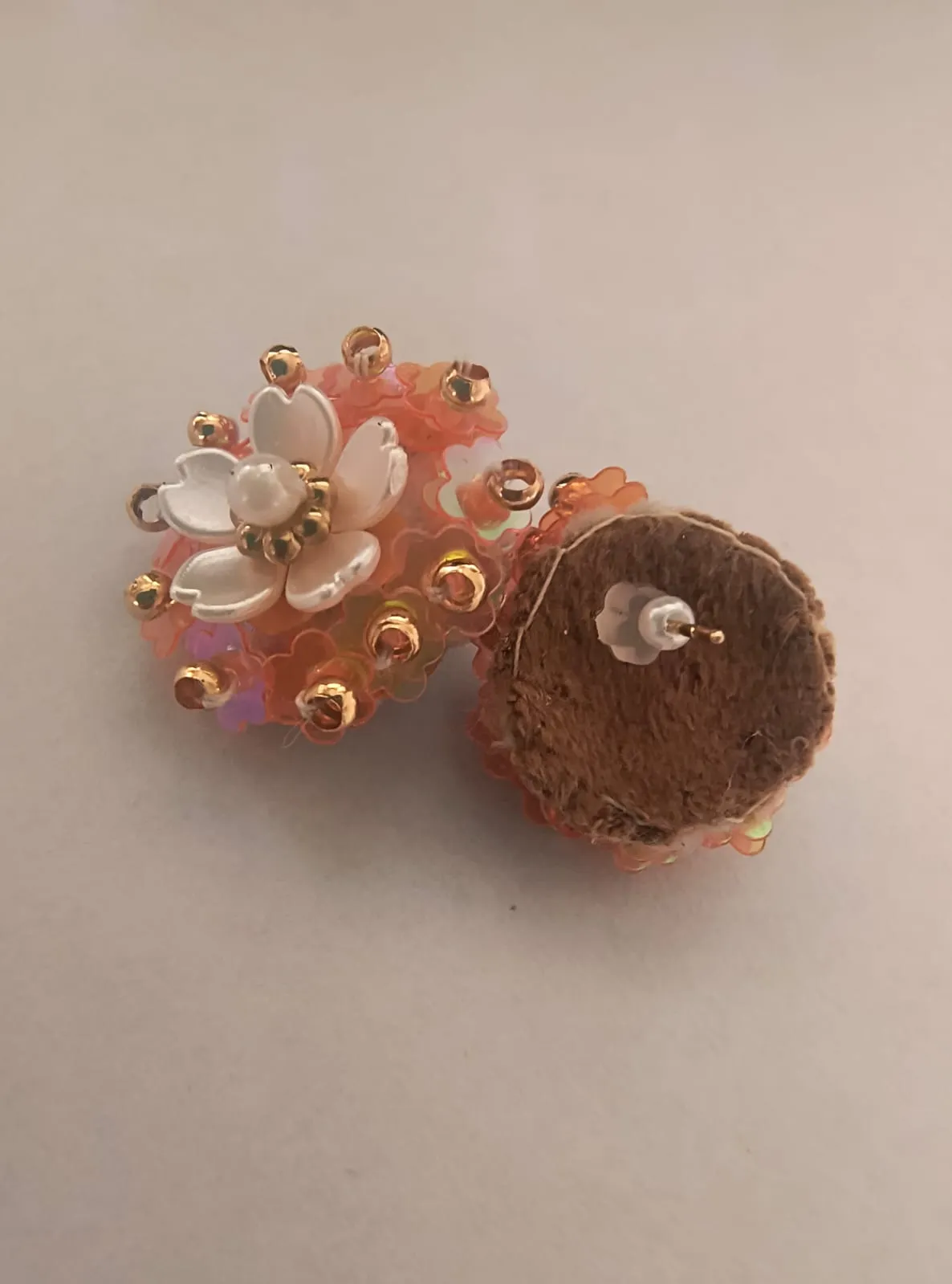 Aros - Aretes - Pendientes - Flor - Imagen 2
