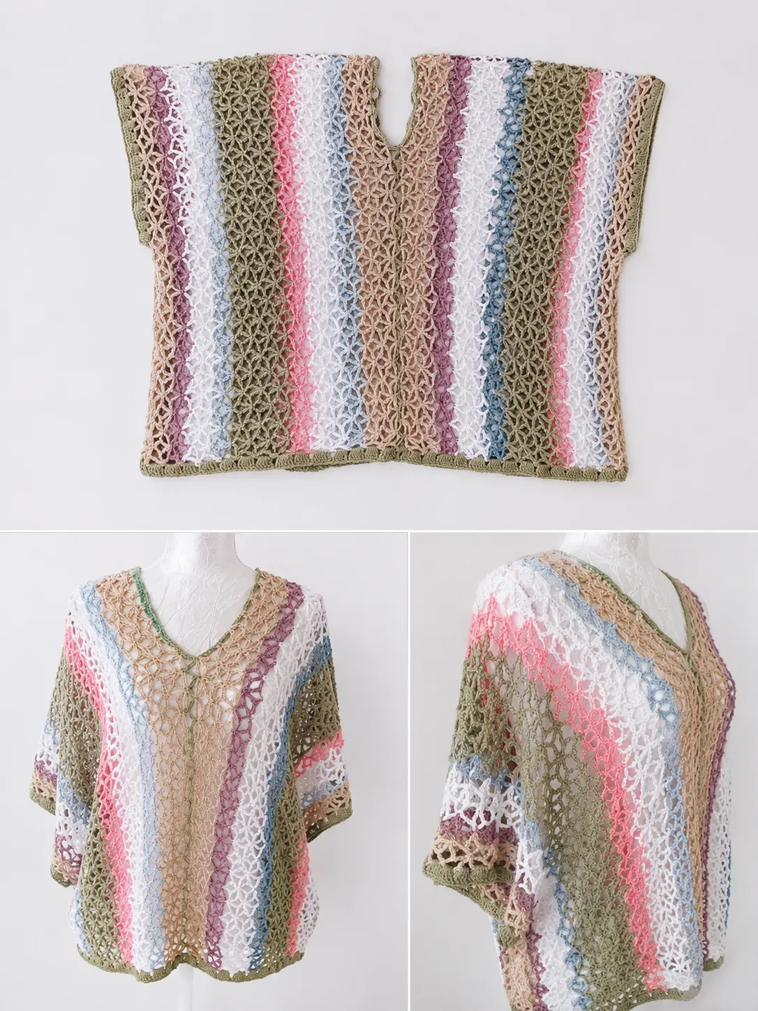 Blusa de crochet estilo boho-chic - Imagen 2