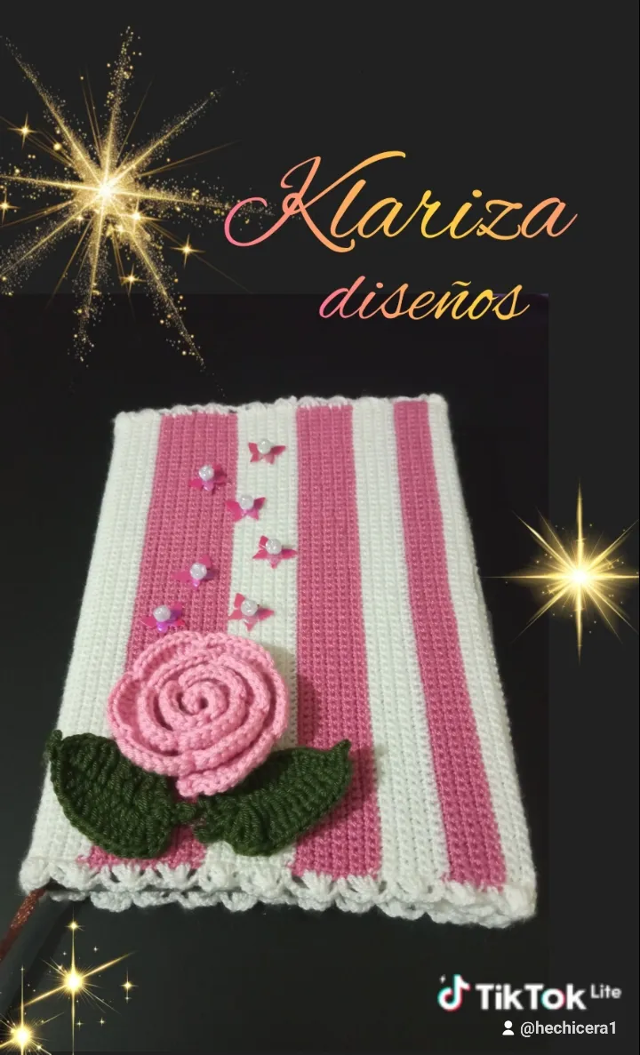 Agendas tejidas a crochet - Imagen 2