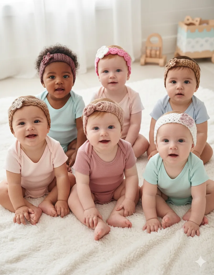 Diademas para bebés - Imagen 3