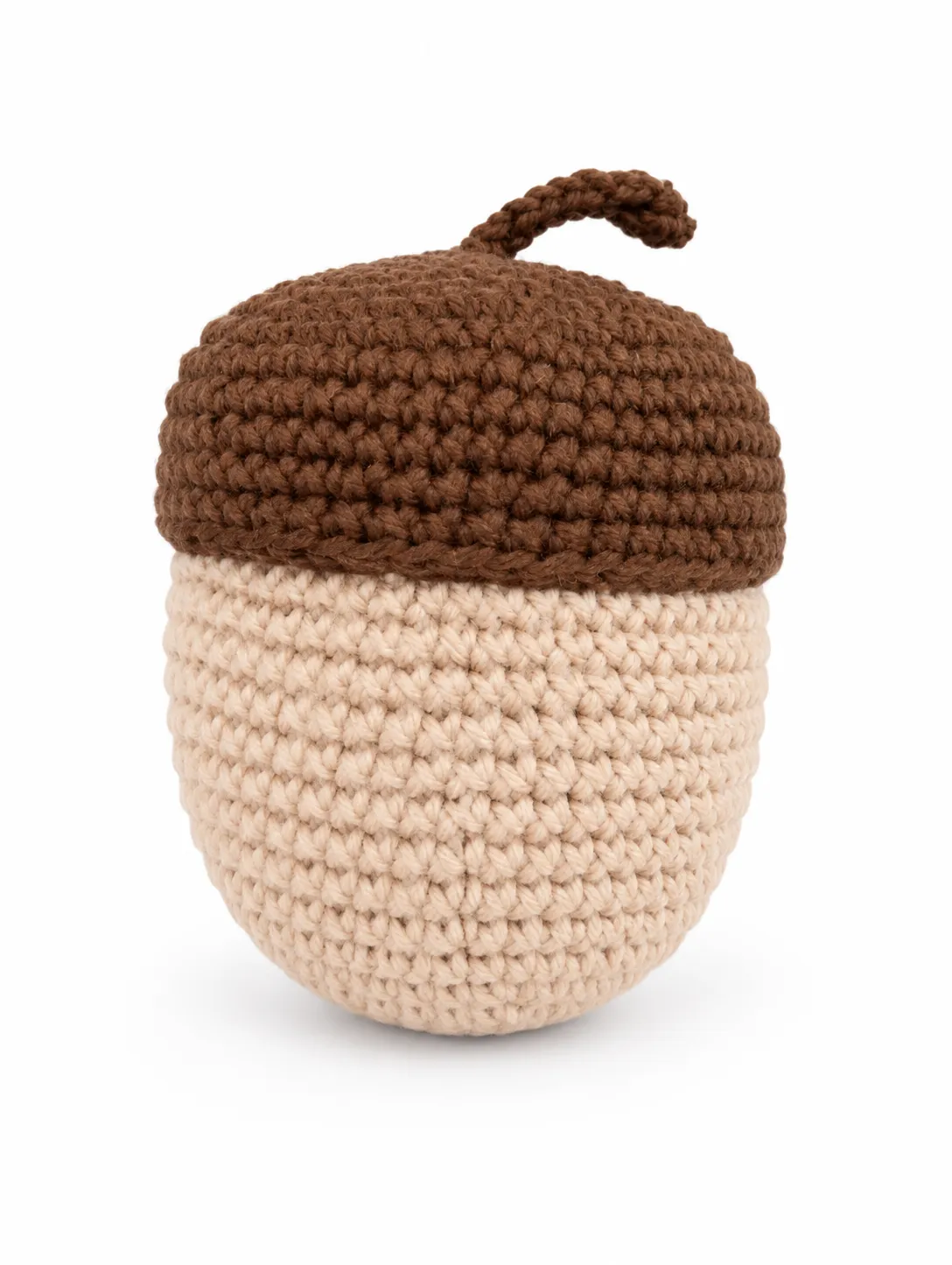 Bellota mediana a crochet