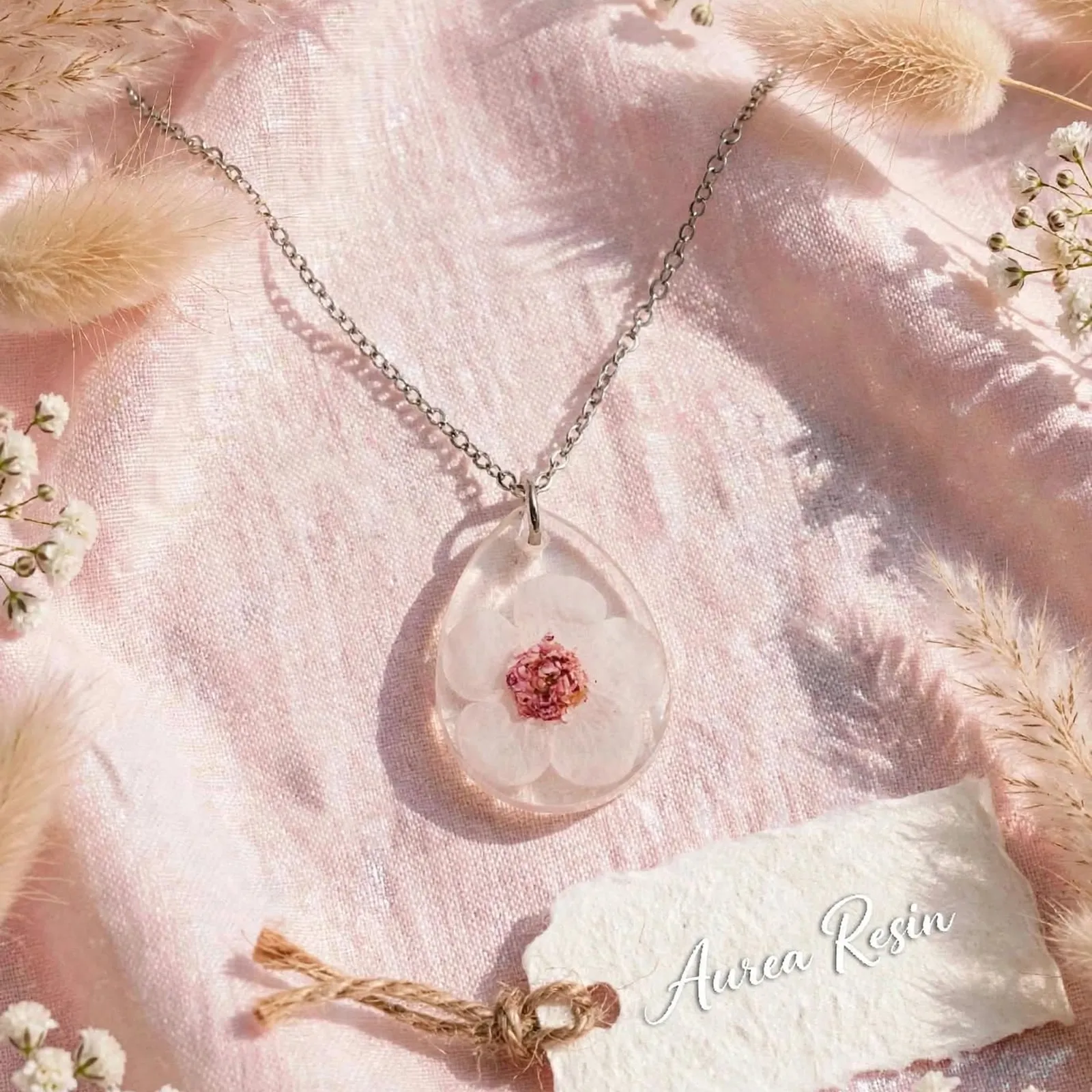 Collar con flor - Imagen 4