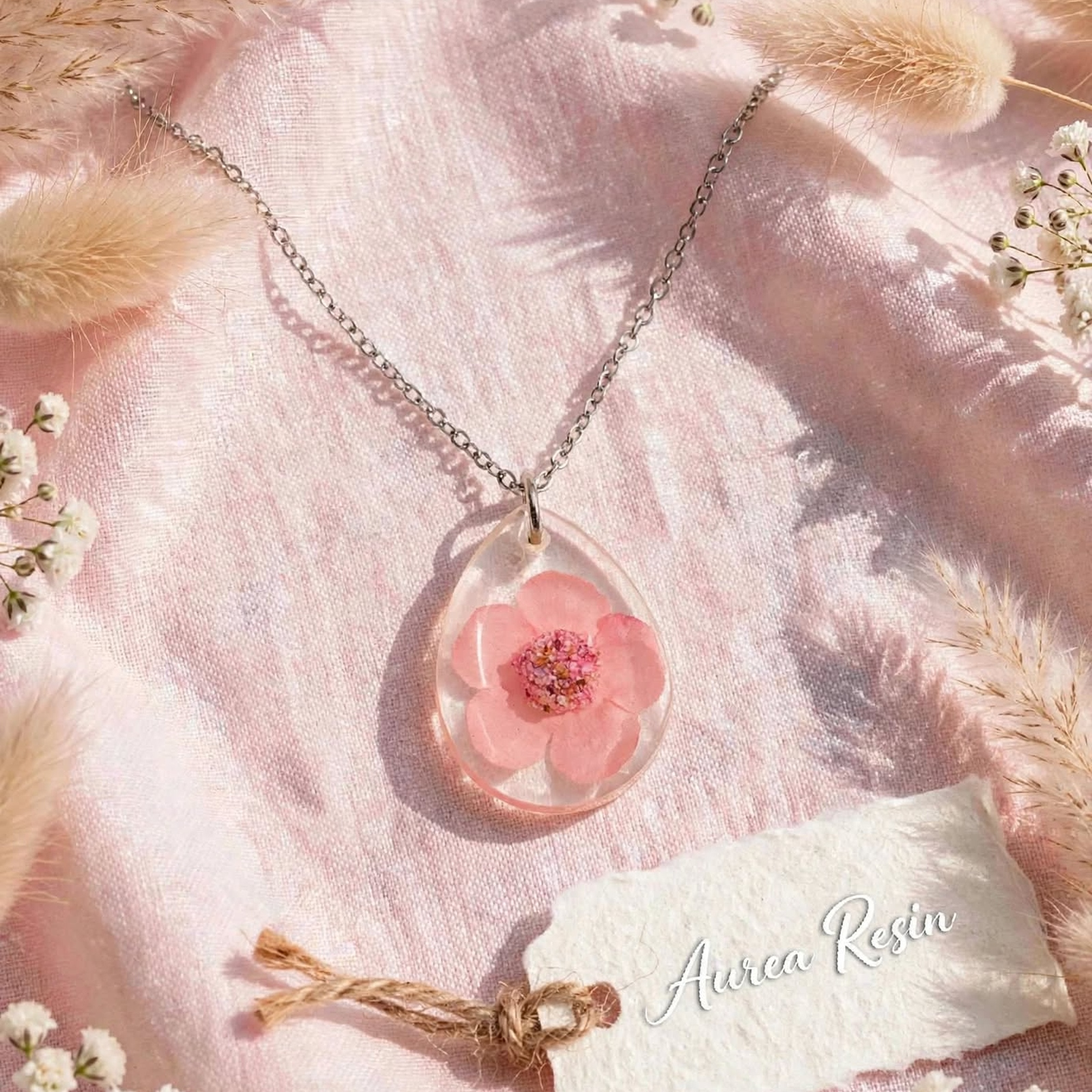 Collar con flor - Imagen 3