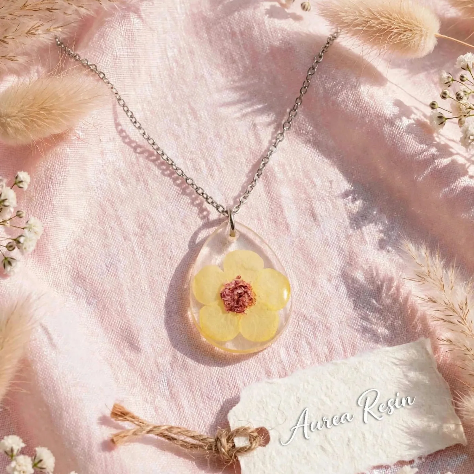 Collar con flor - Imagen 2