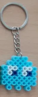 Llavero fantasmita come cocos azul