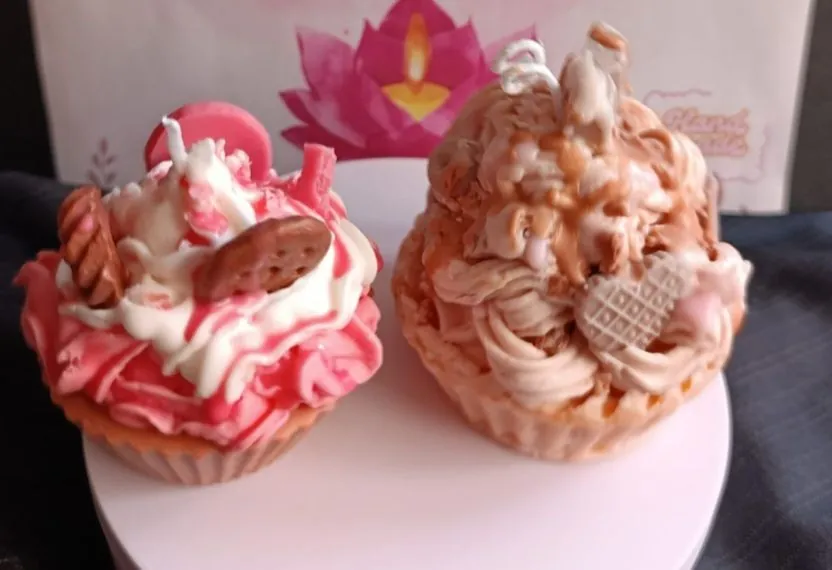 Velas cupcake - Imagen 3