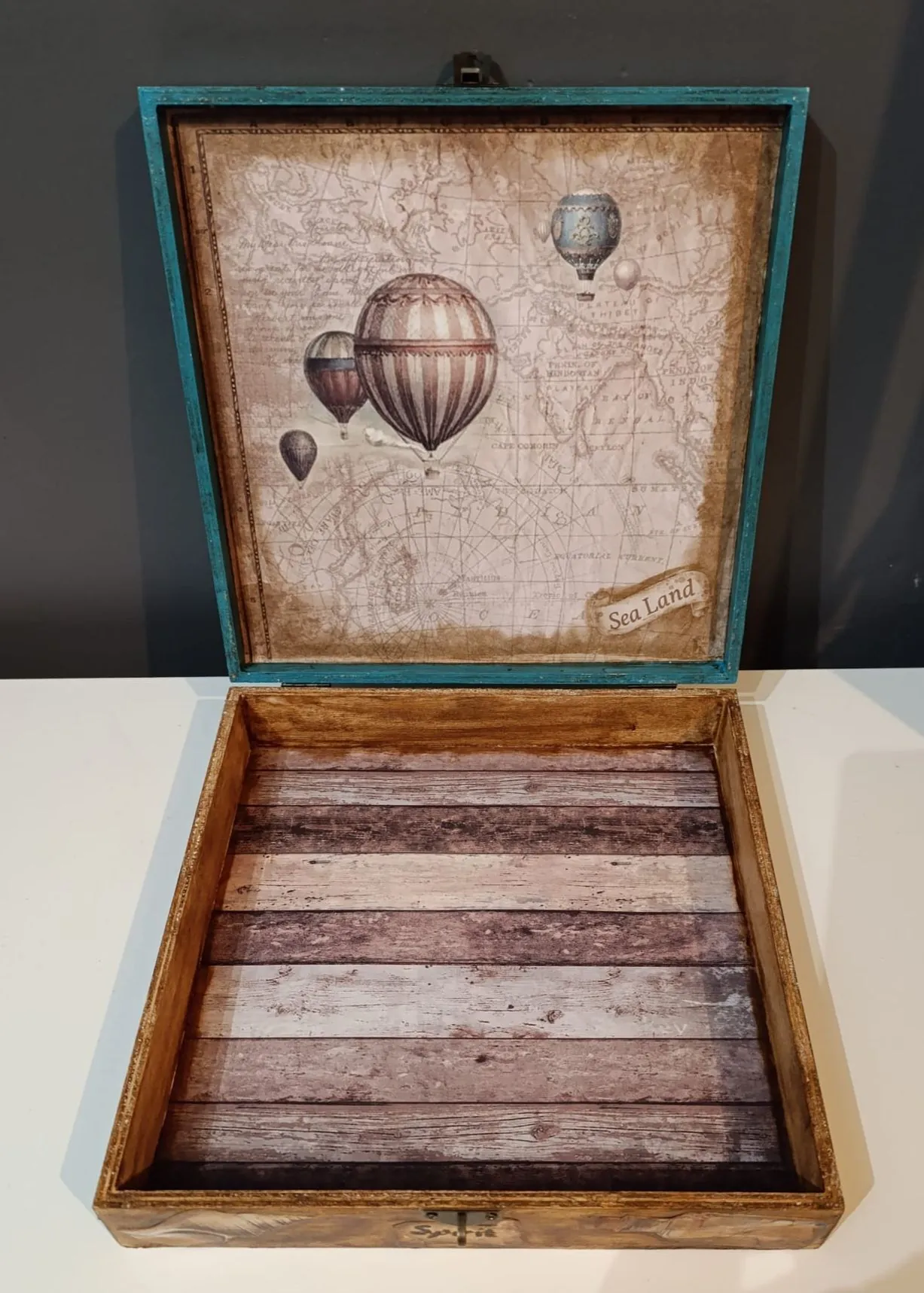 Caja de madera marinera - Imagen 4