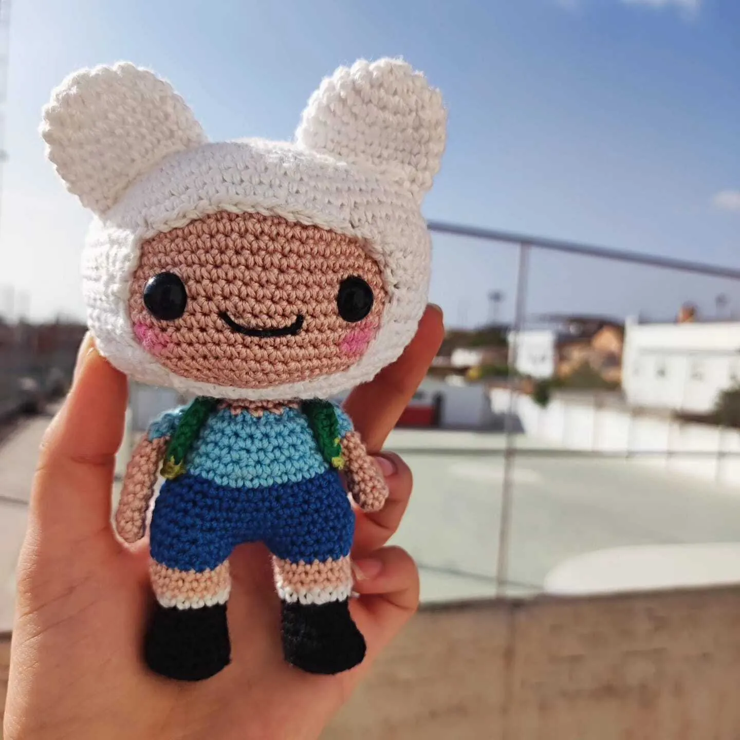 Amigurumi Finn en crochet - Imagen 2