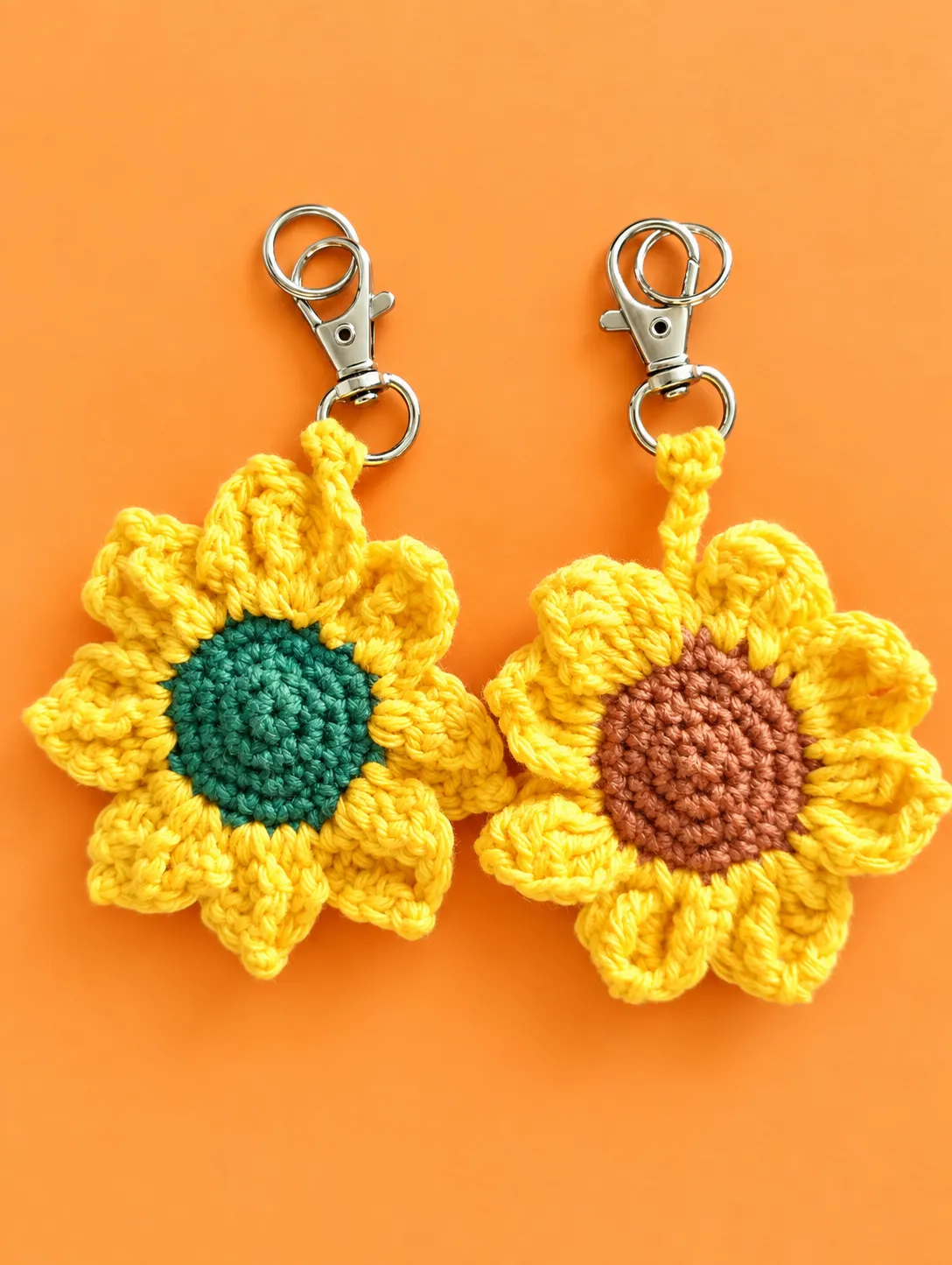 Charm/Llavero girasol