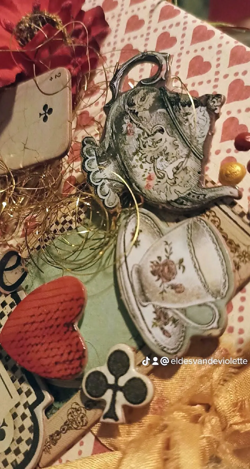 Mini Álbum "Alice Tea Time" - Imagen 4