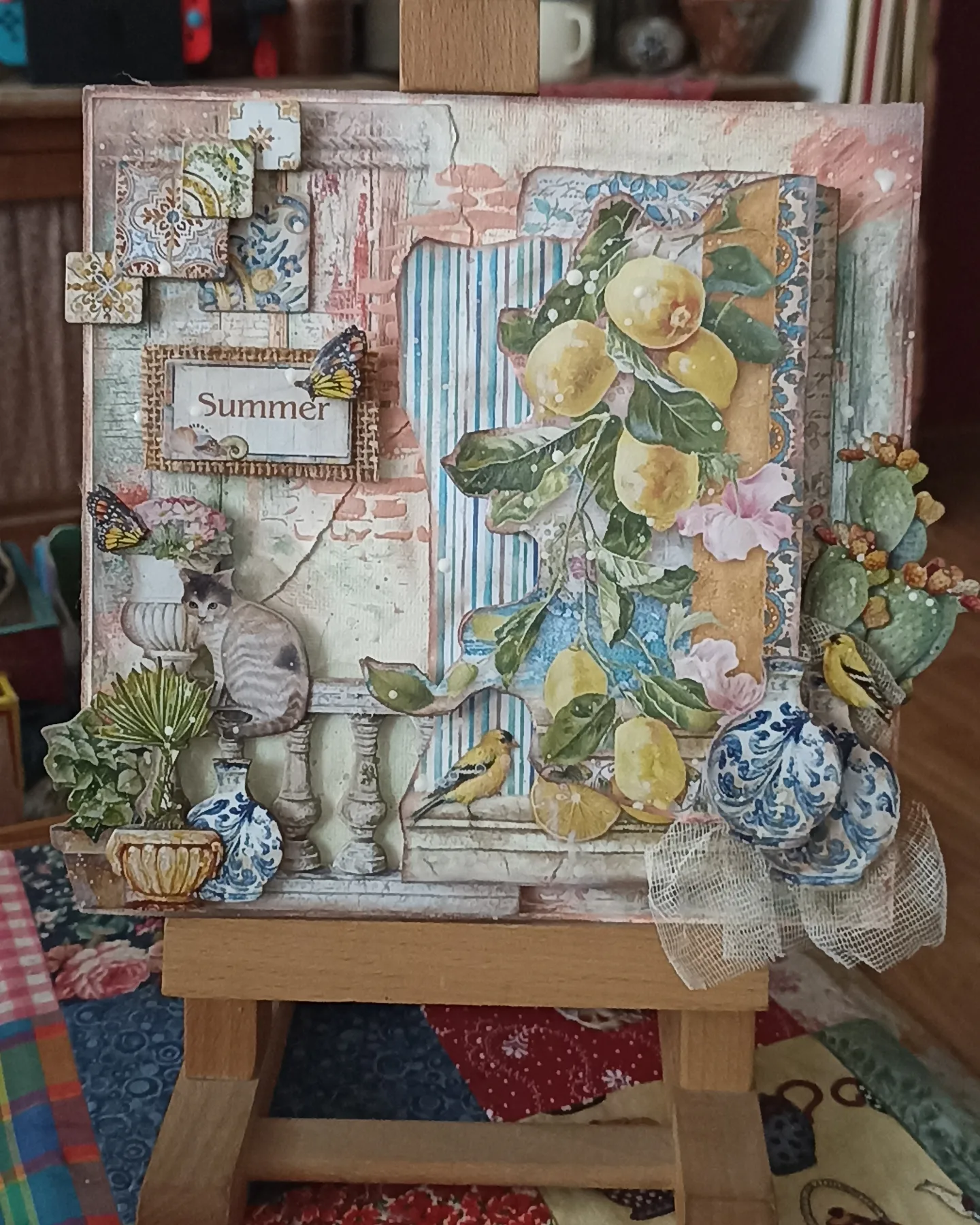 Cuadro Canva "Lemons&Sea"