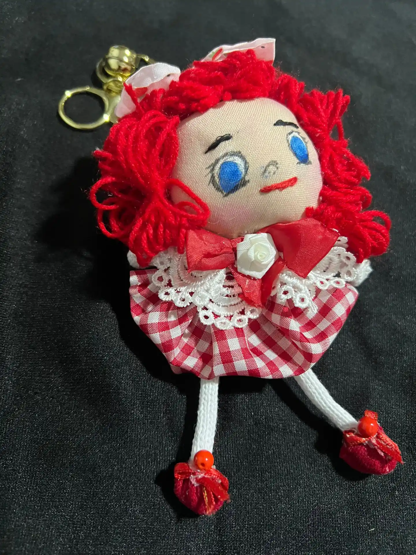 Llavero (Muñeca de trapo tradicional) - Imagen 3