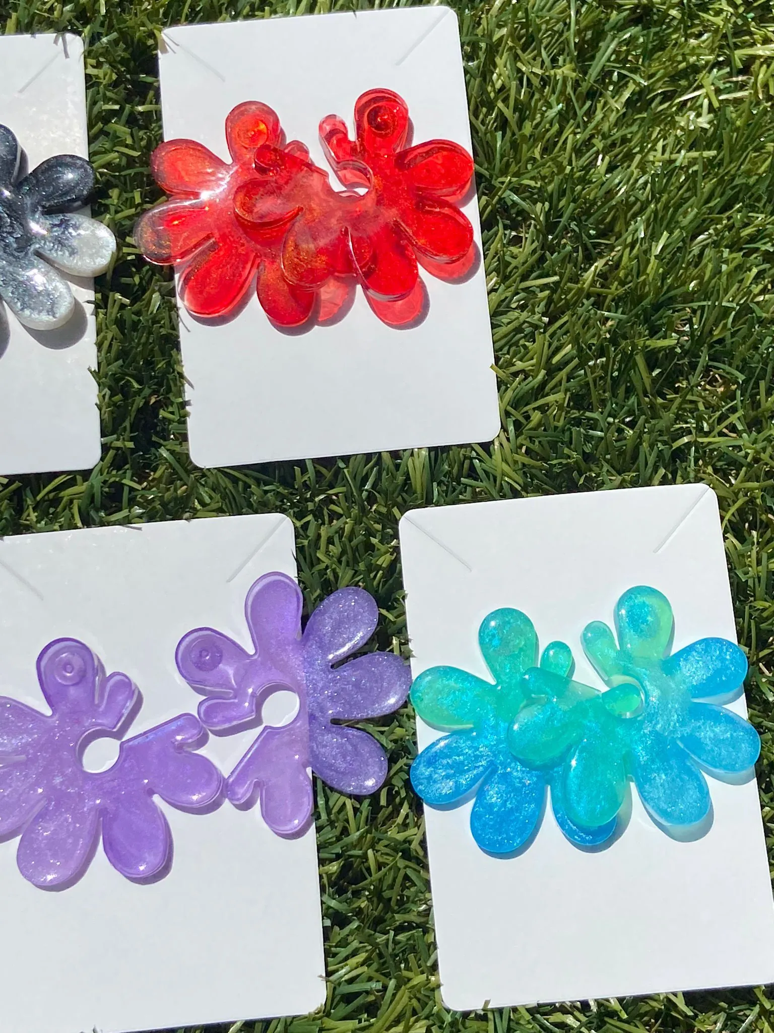 Pendientes de flor totalmente personalizables - Imagen 2