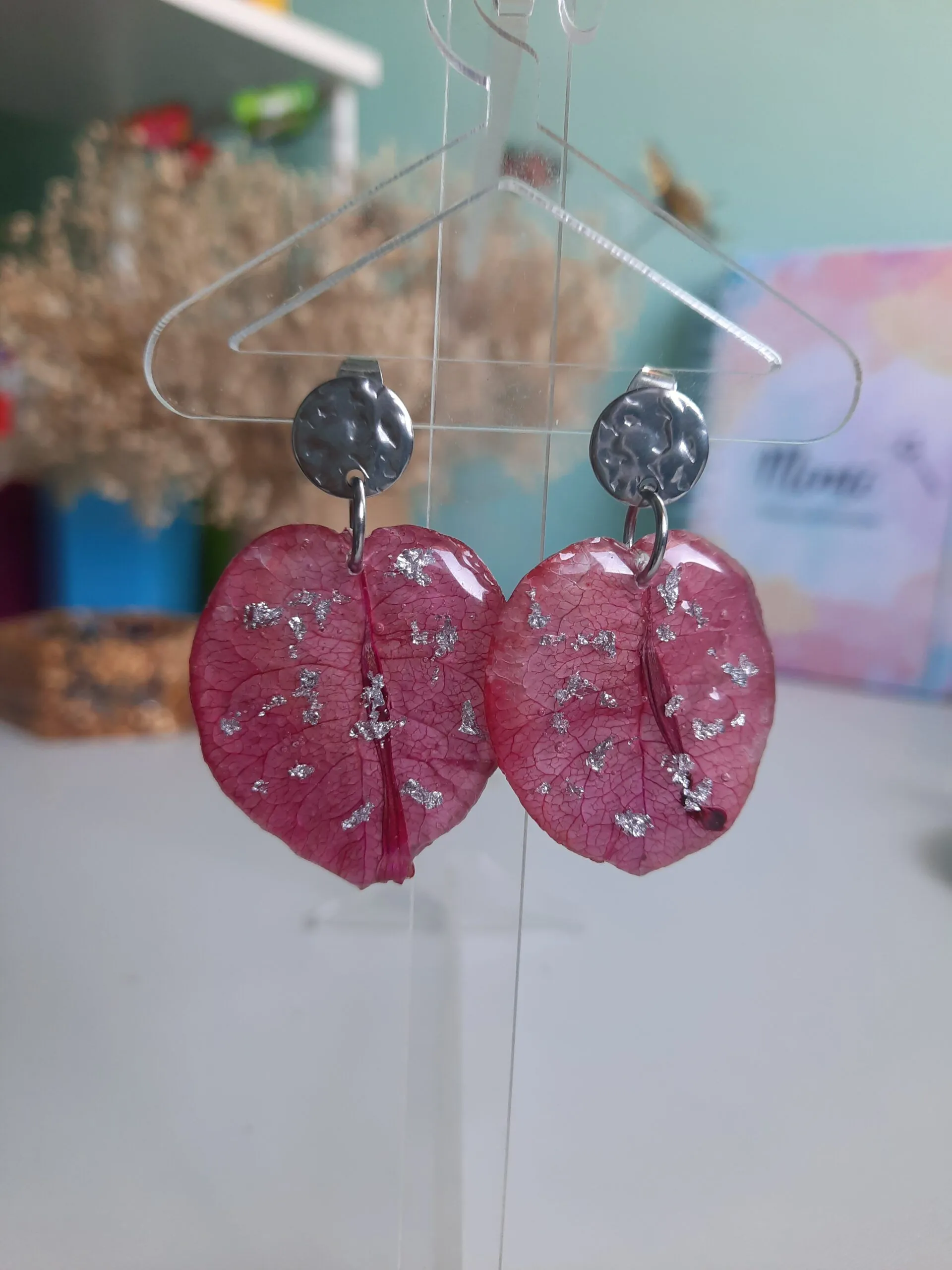 Pendientes Buganvilla