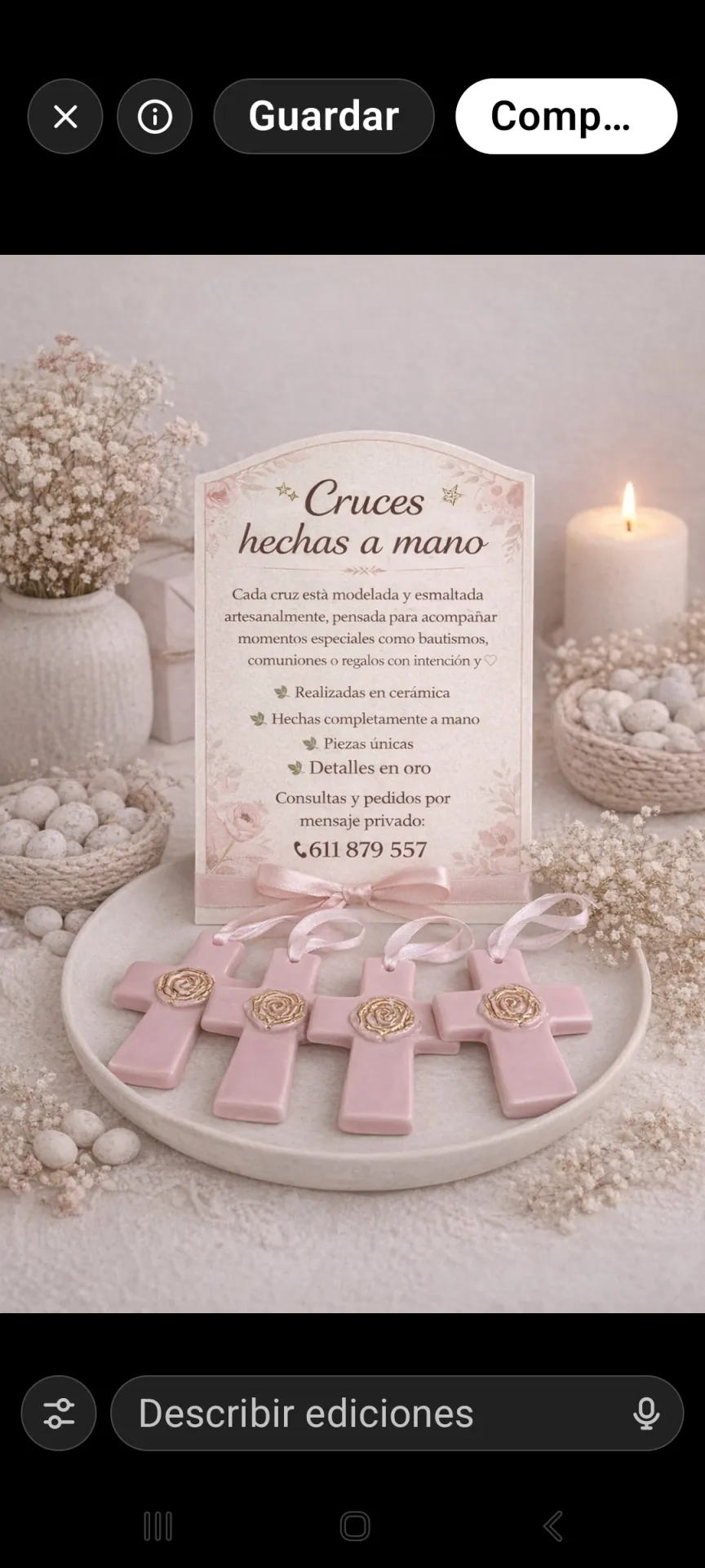 Cruces  para comuniones, bautizos - Imagen 2
