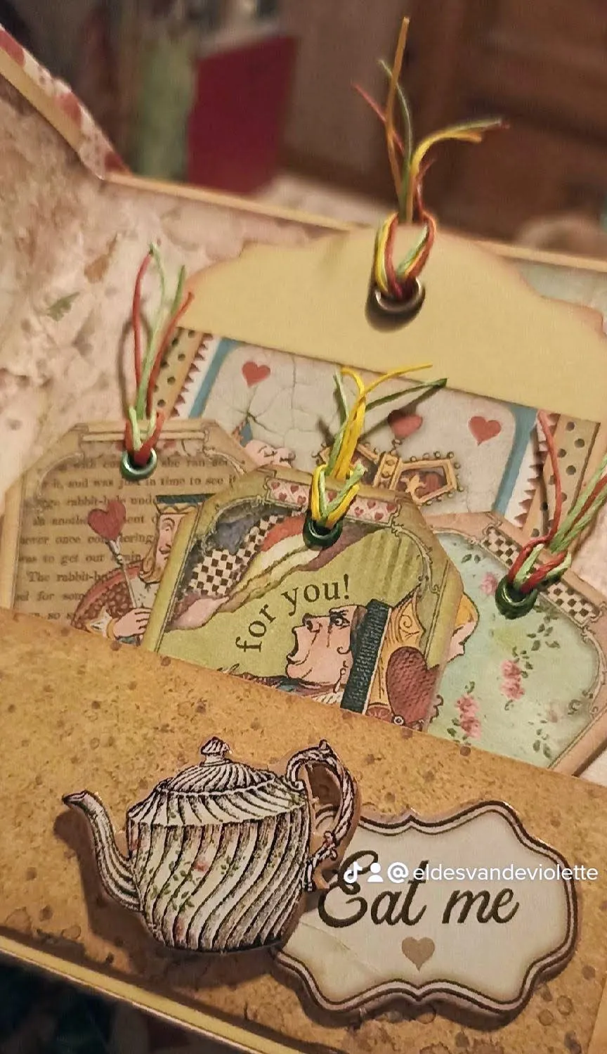 Mini Álbum "Alice Tea Time" - Imagen 5
